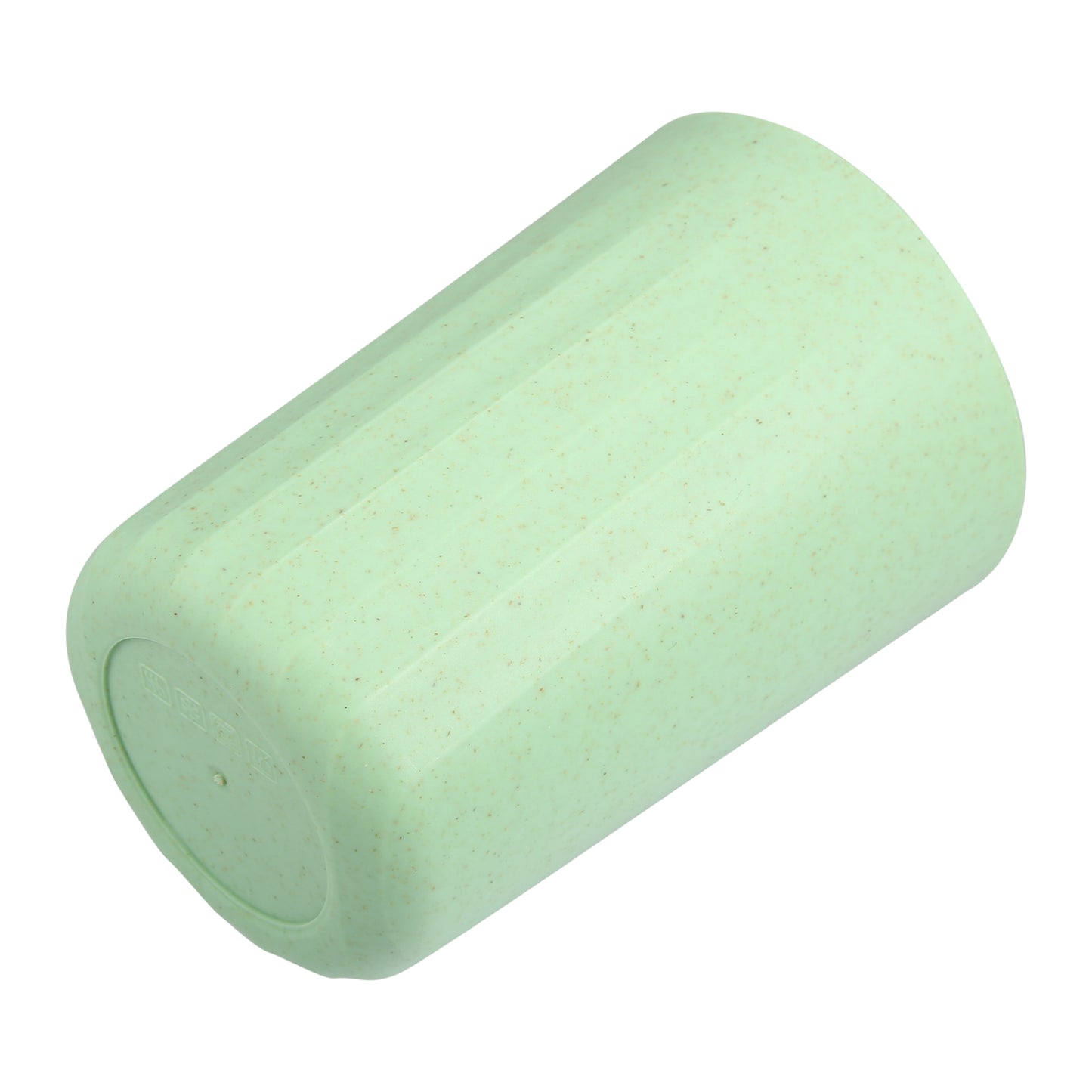 1 Pc Bathroom Tumbler, Wheat Straw Cup for Bathroom 4.09"x2.80" Green