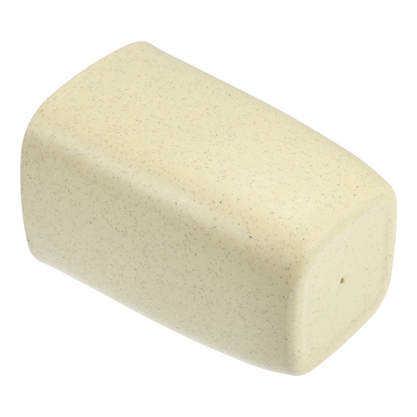 Square Shape Bathroom Tumblers PP Cup for Bathroom 4.09"x2.76" Beige