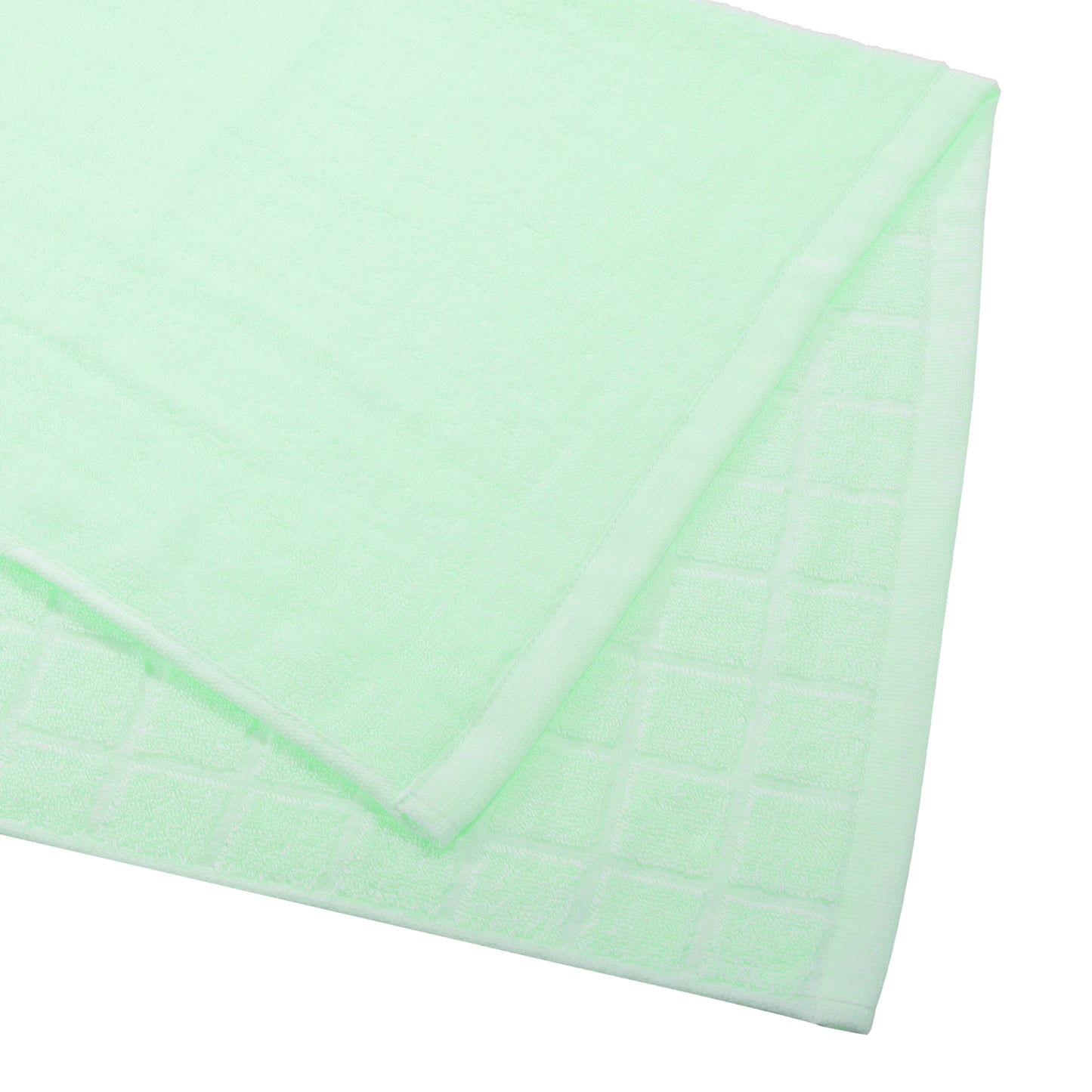 1 Pc Soft Plain Cotton Bath Towel for Shower, Gray 28.74"x55.12"