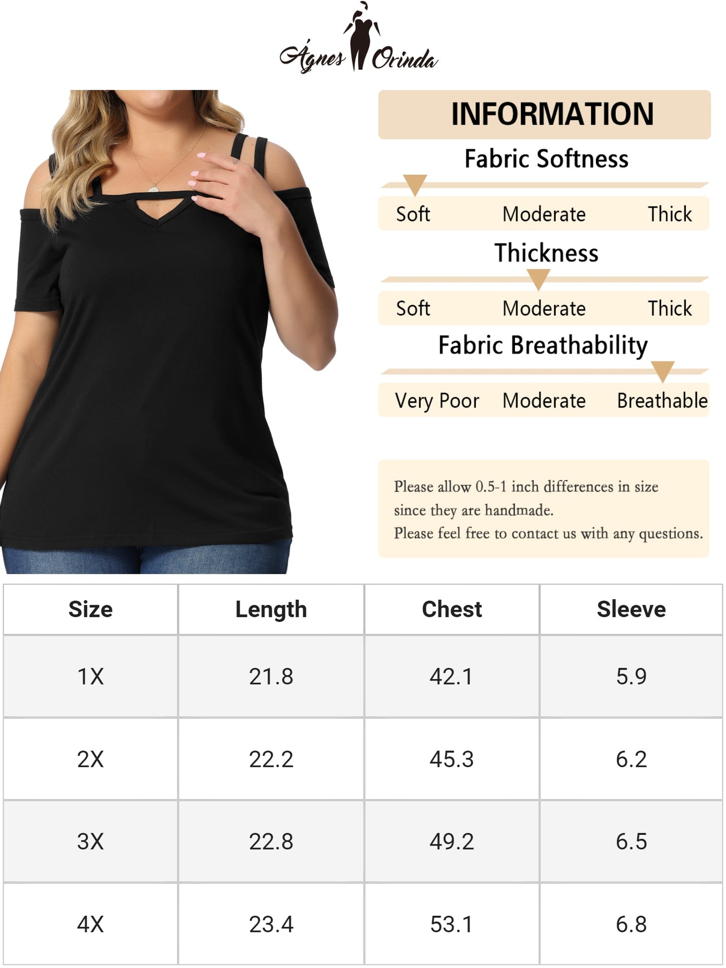 Women Plus Size Top Cold Shoulder Sexy Cut Out Short Sleeve Criss Cross Summer Casual Top