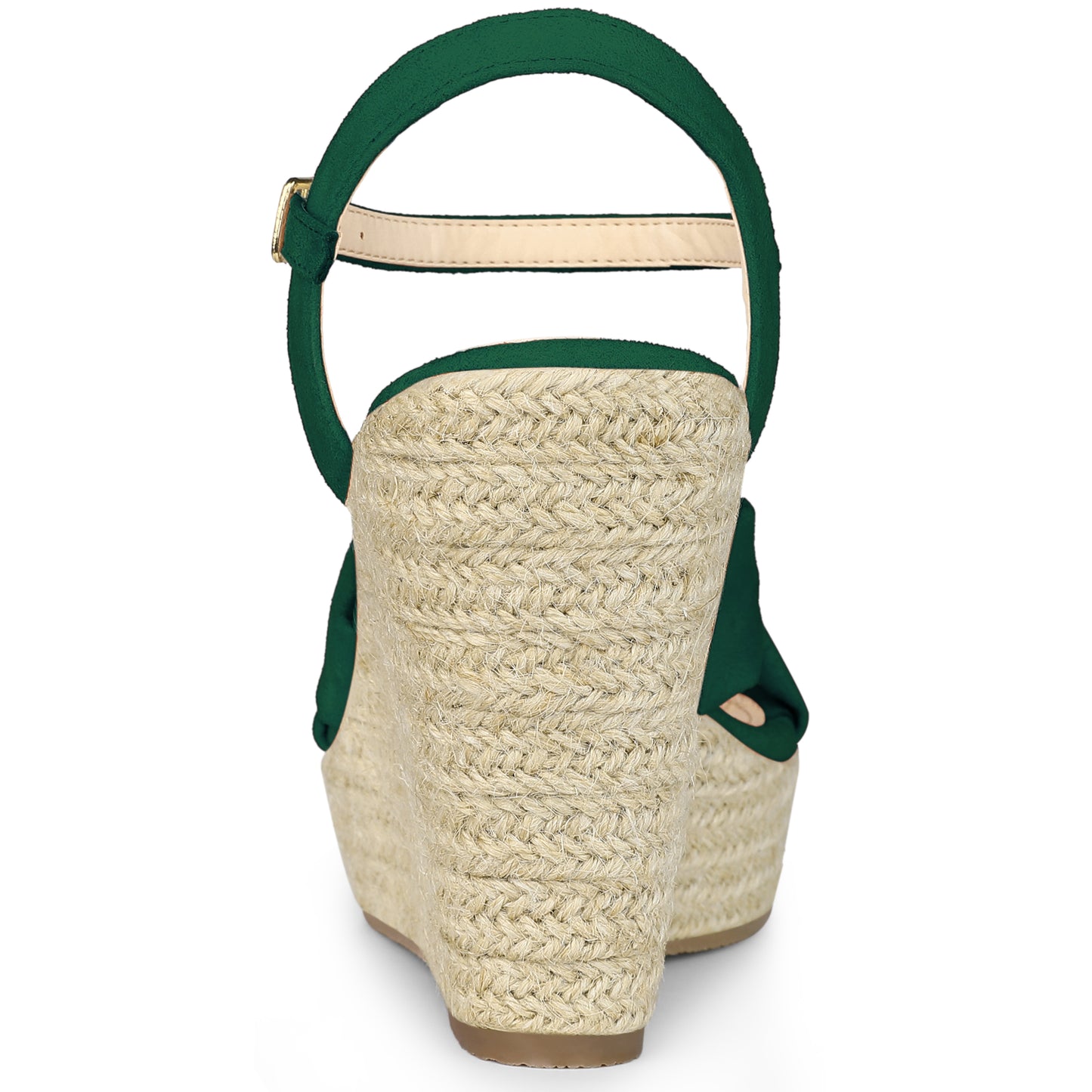 Sandalias de plataforma con tacón de cuña y alpargatas para mujer