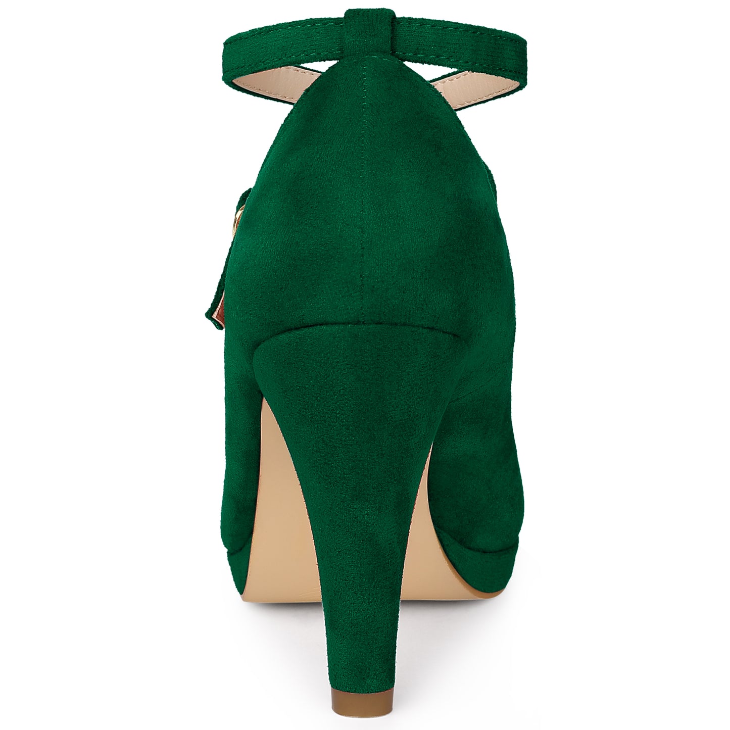 Zapatos Mary Jane con plataforma y tiras cruzadas para mujer