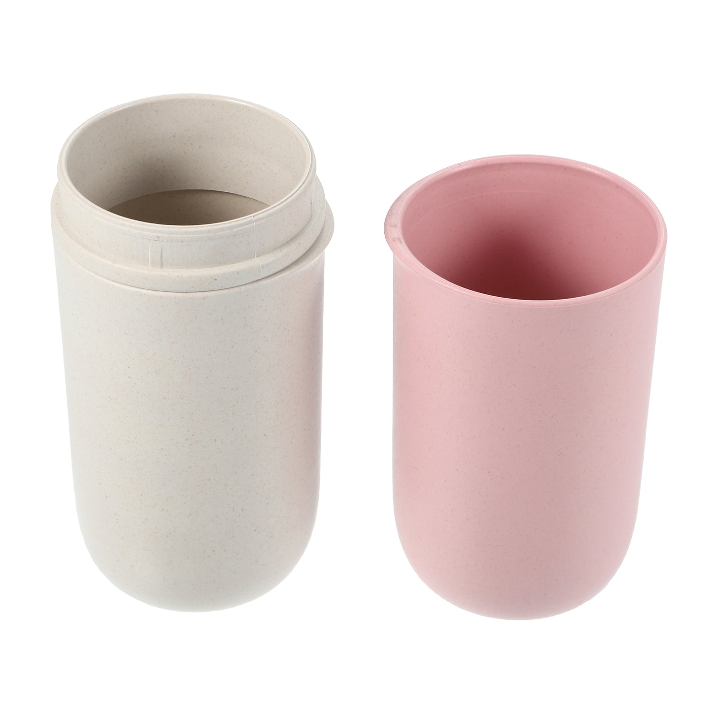 1 Pc Portable Traveling Toothbrush Holders Case, 7.87"x2.48"x2.36" Pink