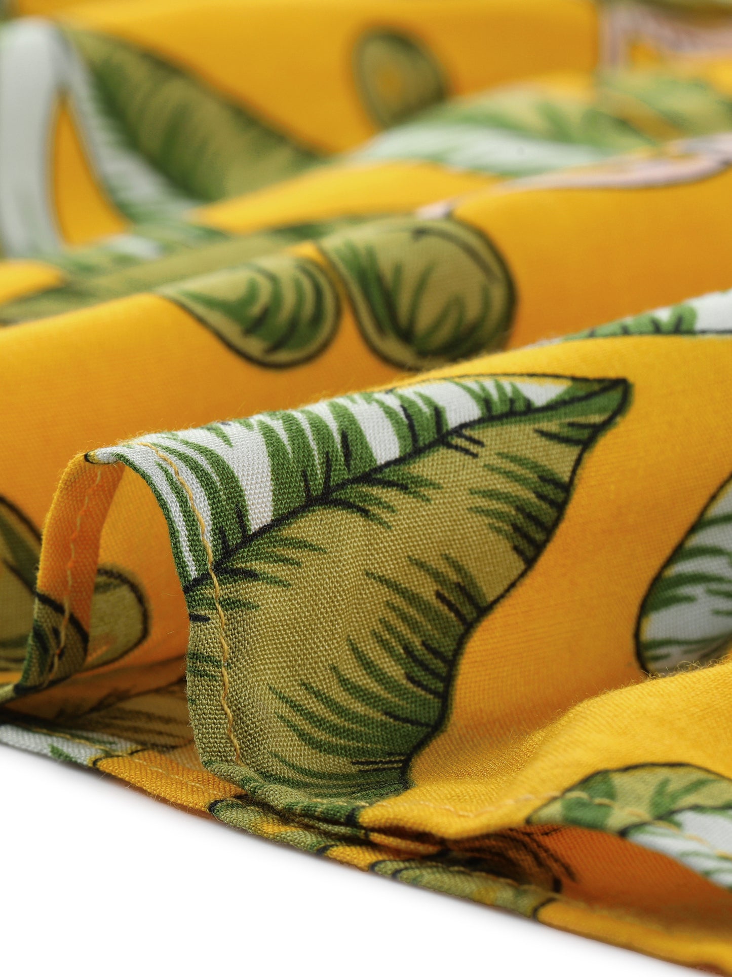 Women's Tropical Floral Print Ruffle Self Tie Knot Split Beach Wrap Skirt