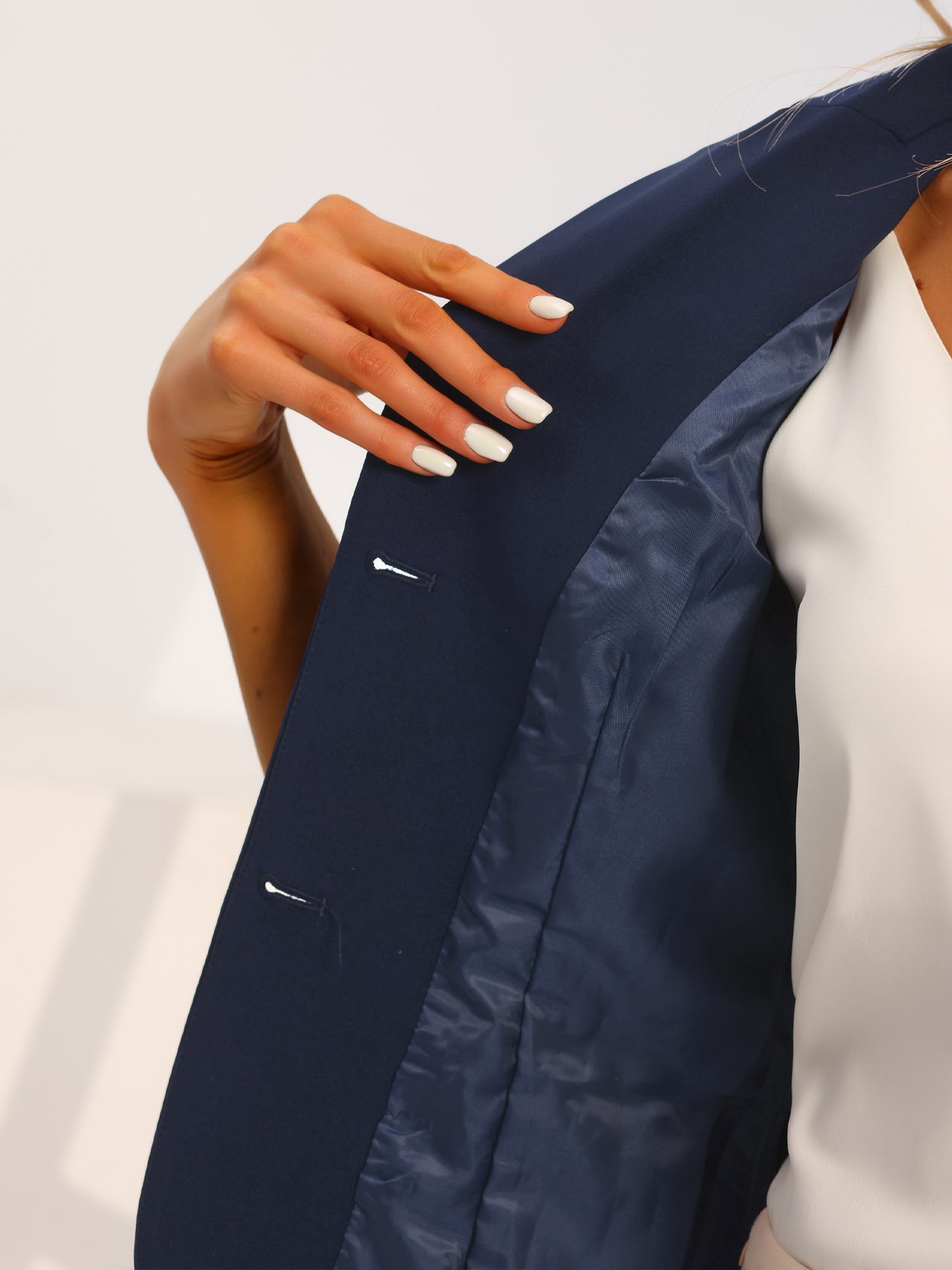 Women's Business Skirt Suit Set Work Office Short Sleeve Blazer Jacket Pencil Skirt (Available in Plus Size)