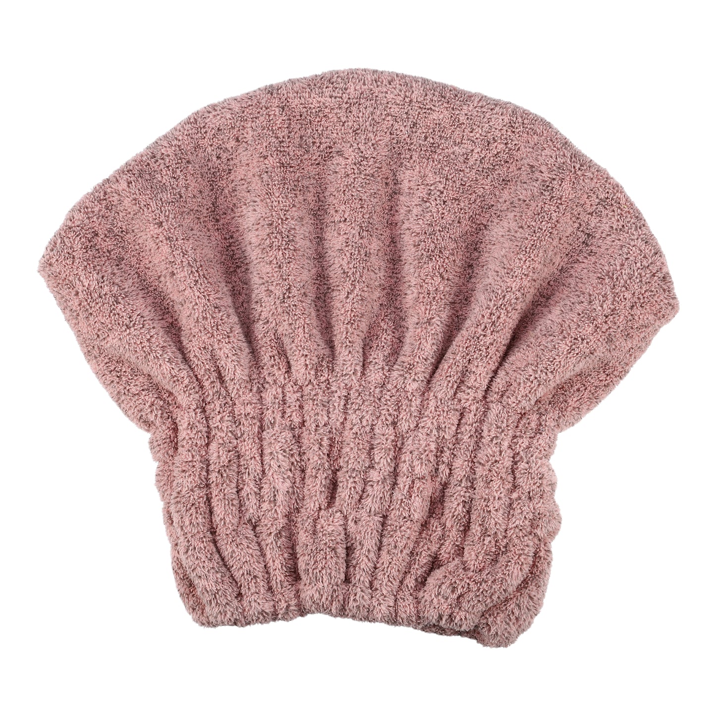 Charcoal Fiber Hair Drying Towel Strong Absorbent Lightweight Dry Cap Pink
