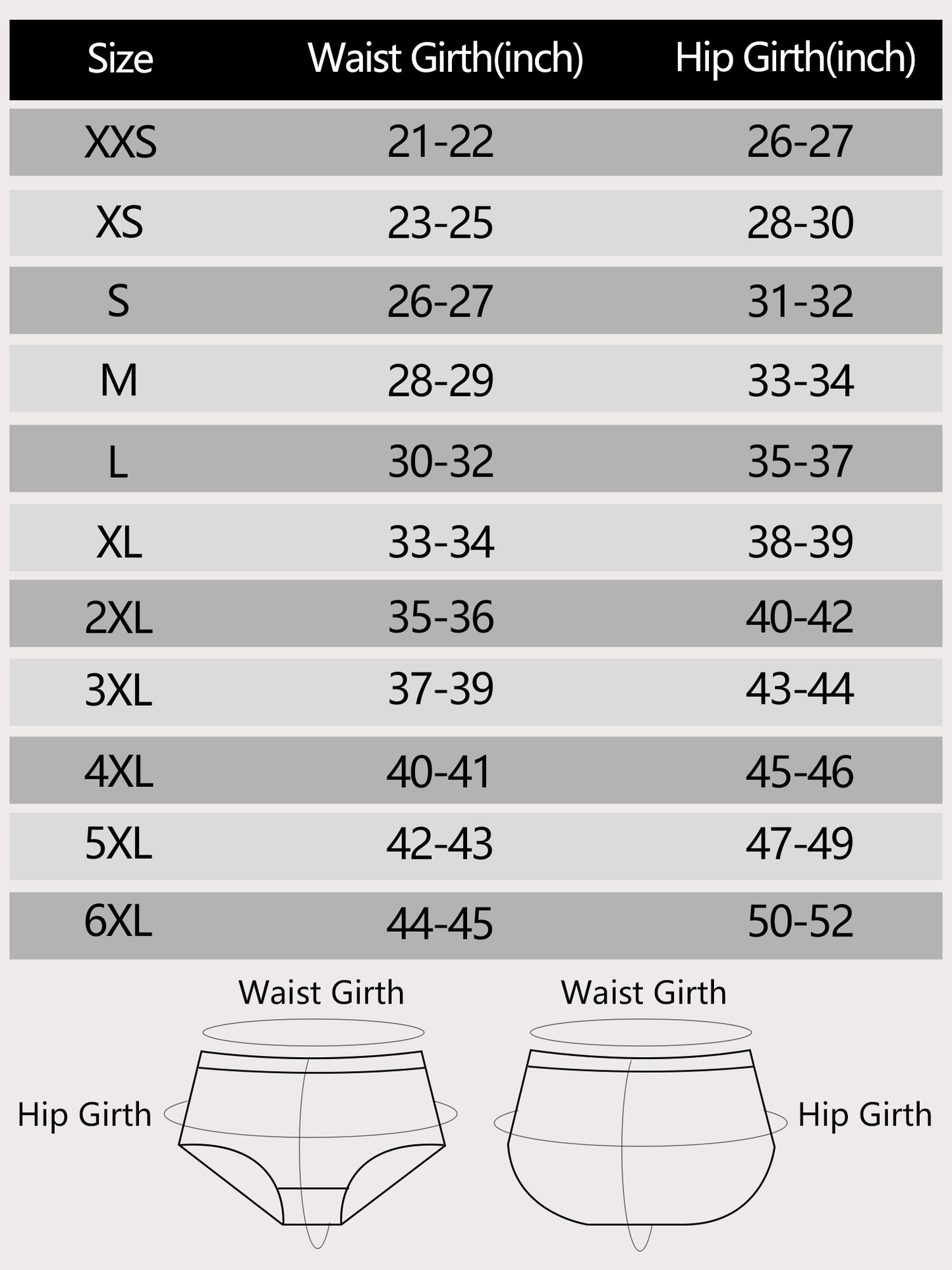 Women's Hi-Cut Ribbed High Waist Brief (Available in Plus Size)