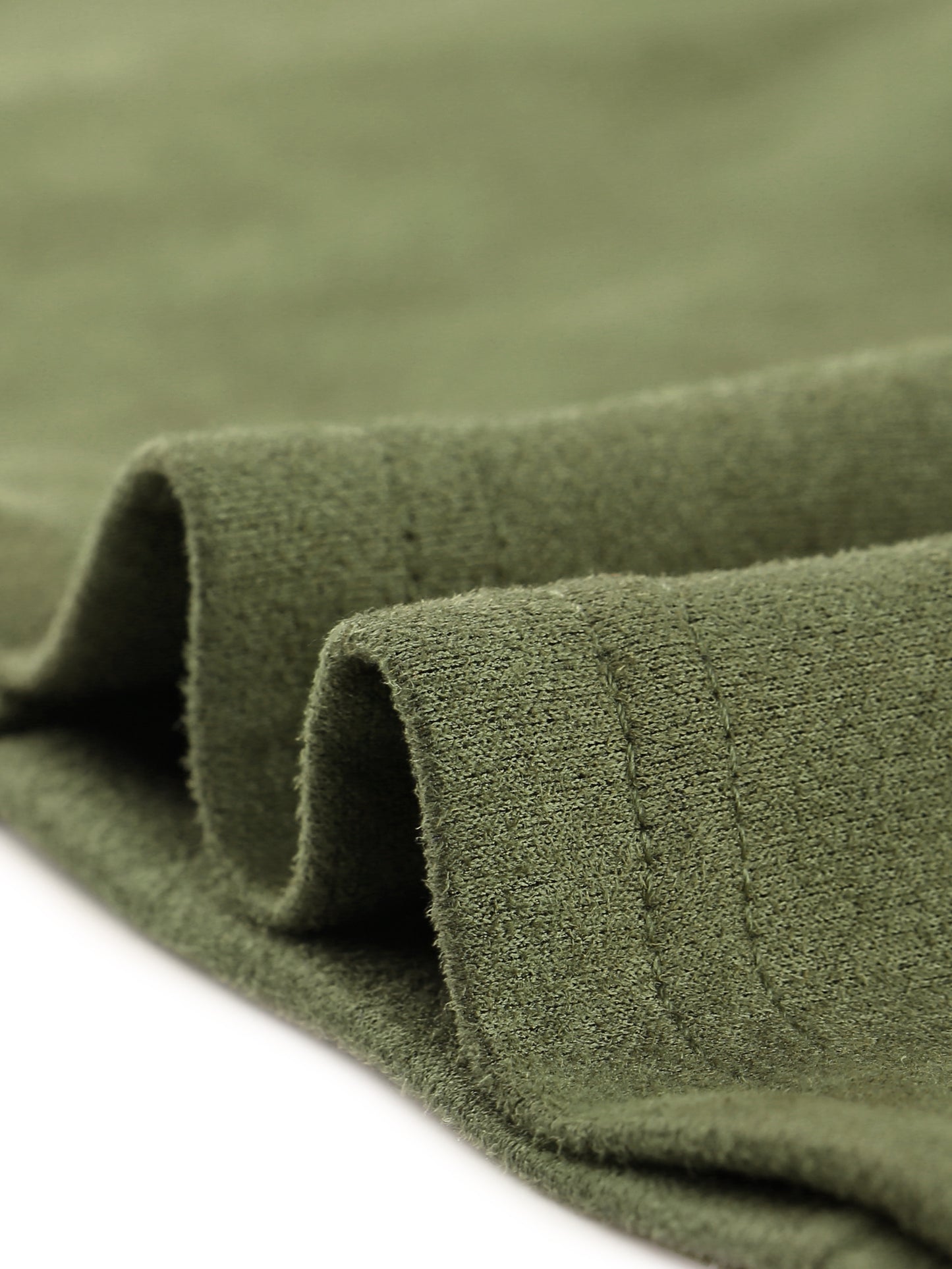 Women's Faux Suede Skirt Button Front High Waist Fall Knee Length A-Line Skirts