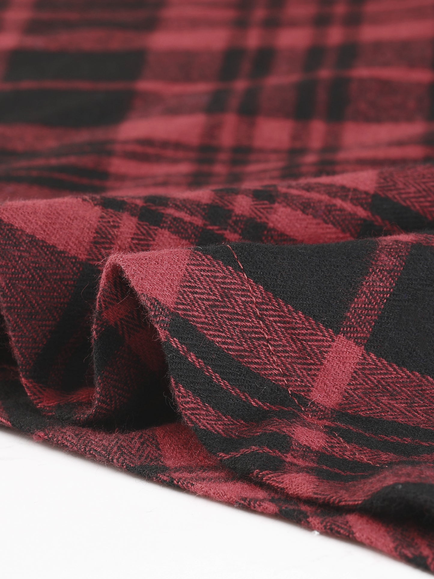 Women's Tartan Plaid High Waist Belted Vintage A-Line Midi Skirt