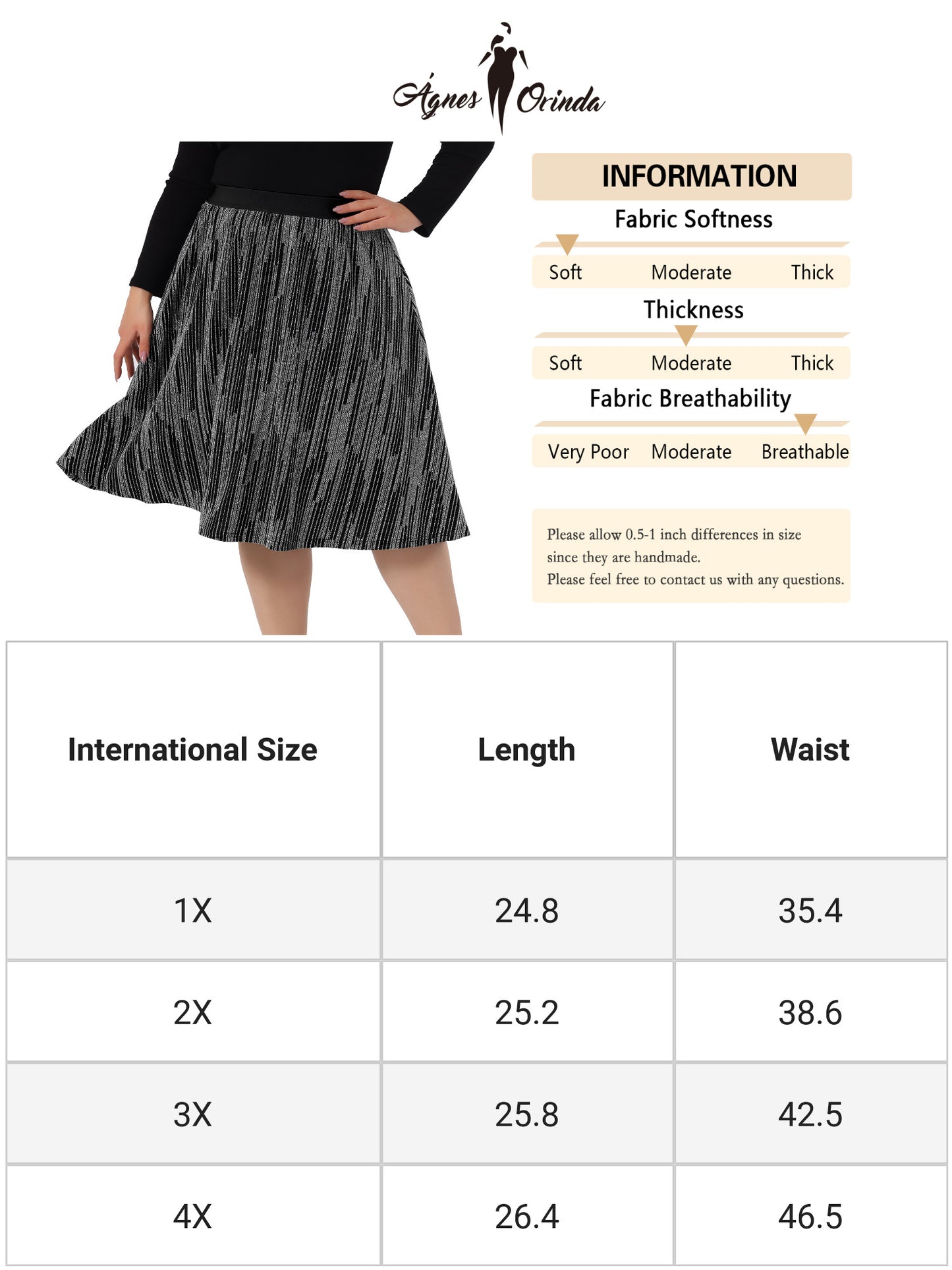 Faldas de talla grande para mujer, cintura elástica, metálicas, con brillo para fiestas