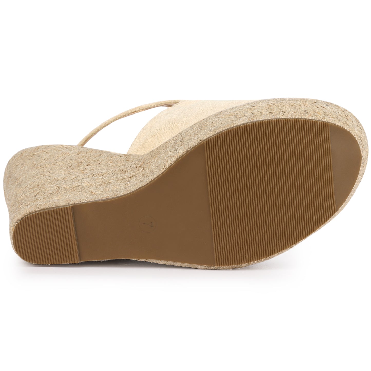 Women's Peep Toe Slingback Platform Espadrilles Wedge Heels Sandals
