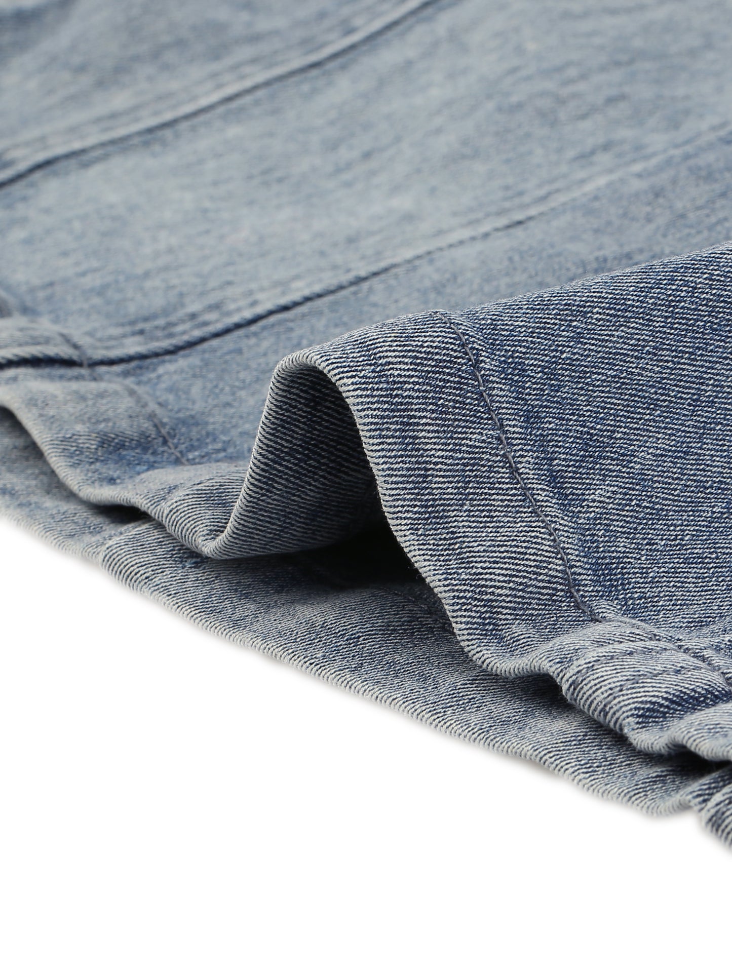 Women's Bodycon Denim Skirts Stretch Washed Zip Front Jean Mini Skirt