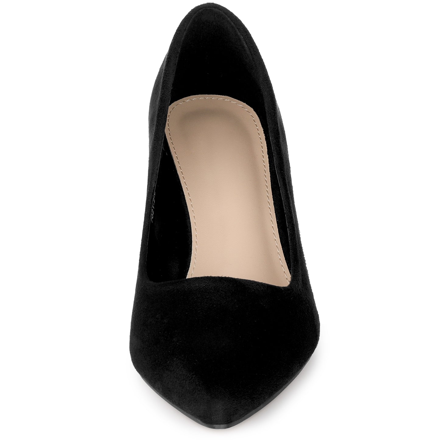 Zapatos de vestir para mujer con punta puntiaguda, sin cordones, estampado a cuadros, punta cerrada y tacón grueso