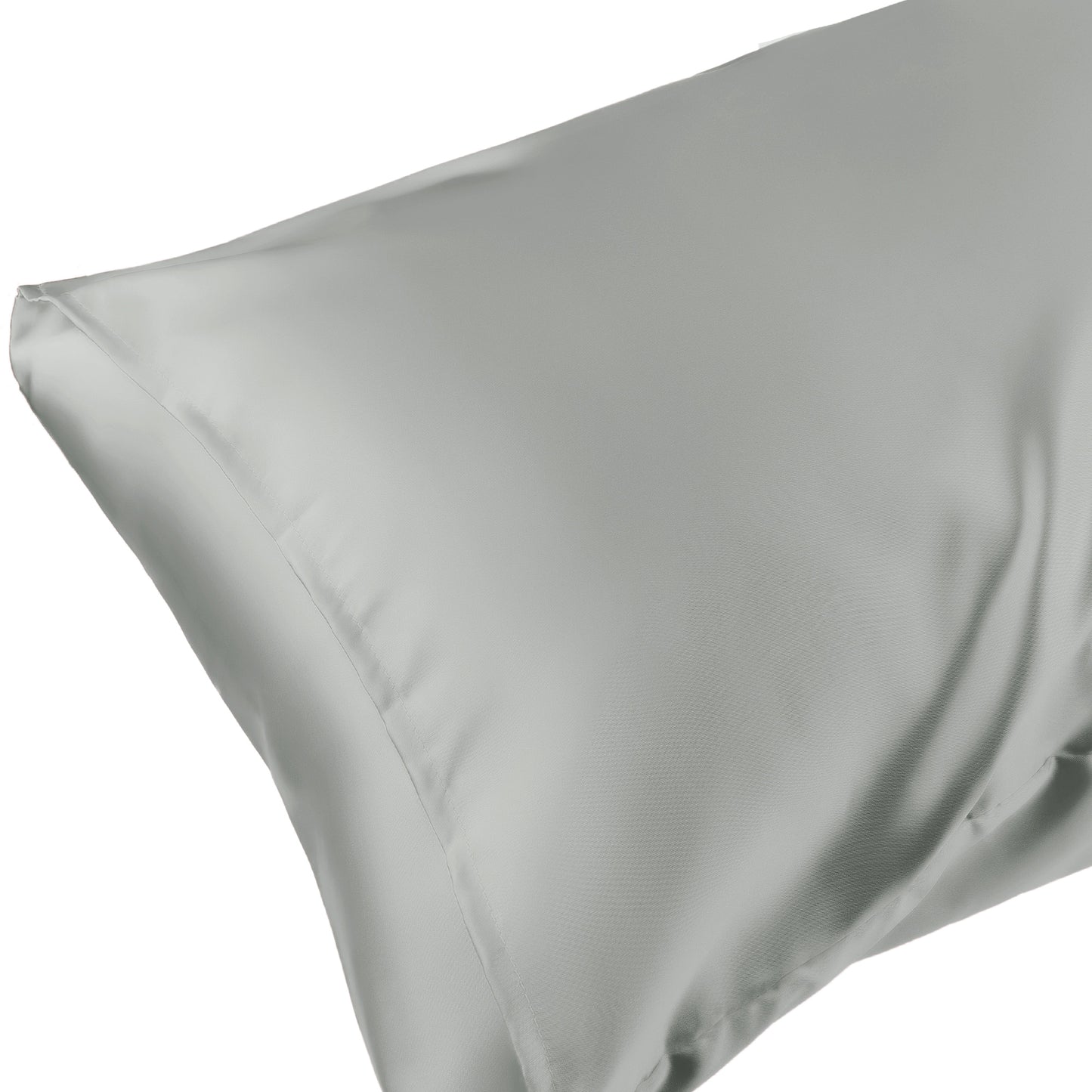 Satin Pillowcase for Hair and Skin Breathable and Soft Set of 2 with Envelope Closure