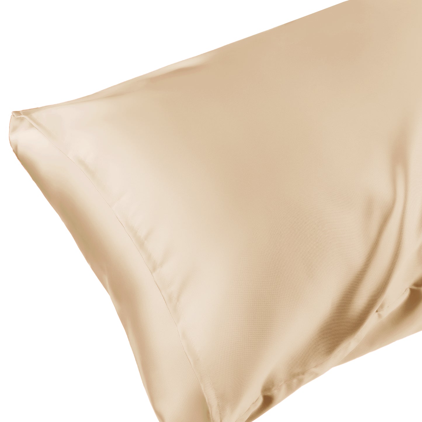 Satin Pillowcase for Hair and Skin Breathable and Soft Set of 2 with Envelope Closure