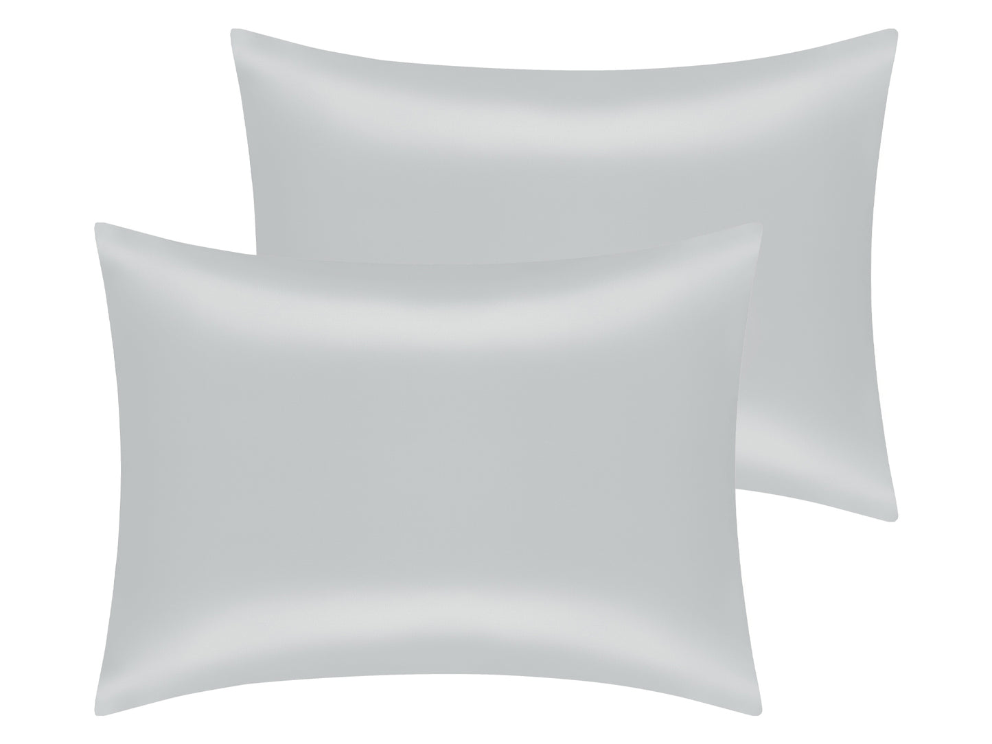 Satin Pillowcase Set of 2 Soft and Comfortable for Hair and Skin with Envelope Closure