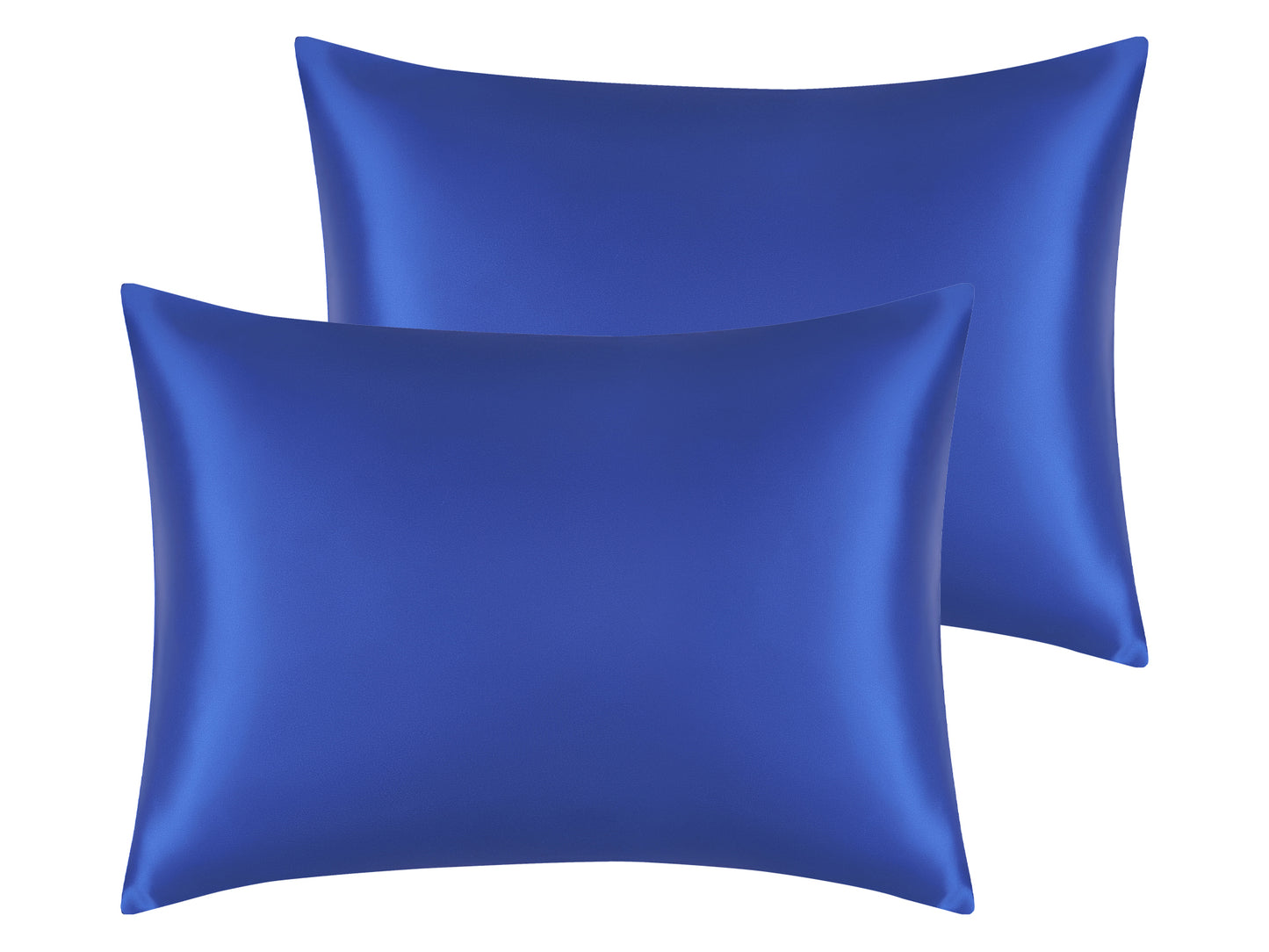 Satin Pillowcase Set of 2 Soft and Comfortable for Hair and Skin with Envelope Closure