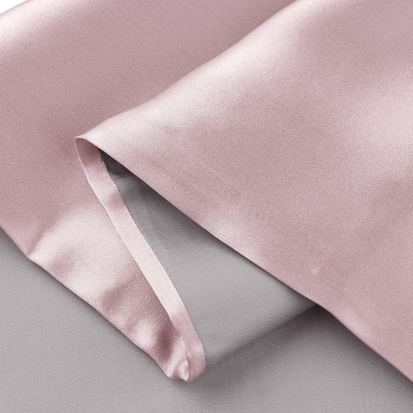 Satin Silk Pillowcase with 1 Pcs for Hair and Skin, Natural Silk Pillow Case with Envelope Closure