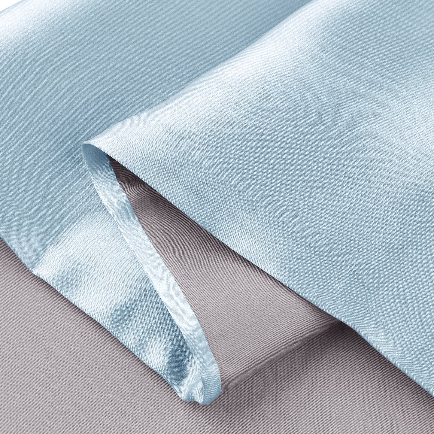 Satin Silk Pillowcase with 1 Pcs for Hair and Skin, Natural Silk Pillow Case with Envelope Closure