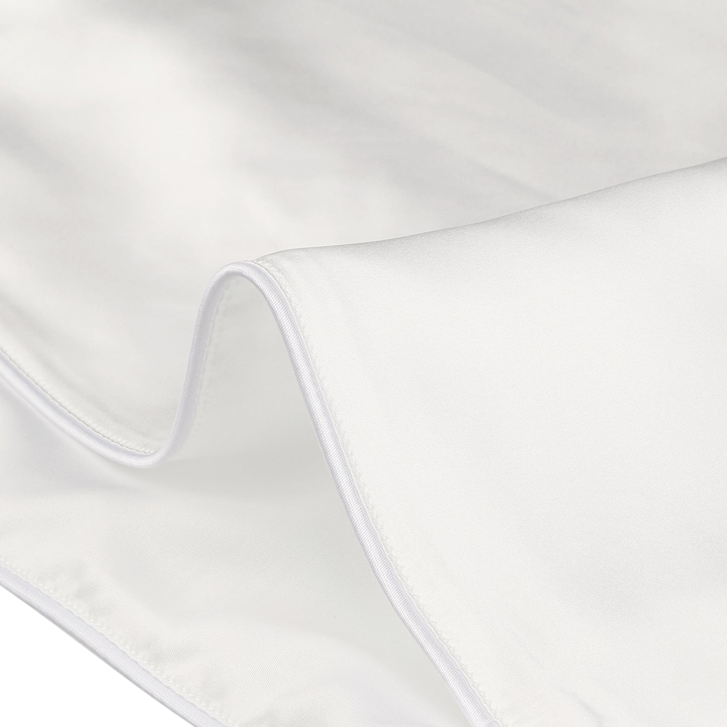 Silk Pillowcase for Hair and Skin Standard Set of 1 Soft and Smooth with Envelope Closure