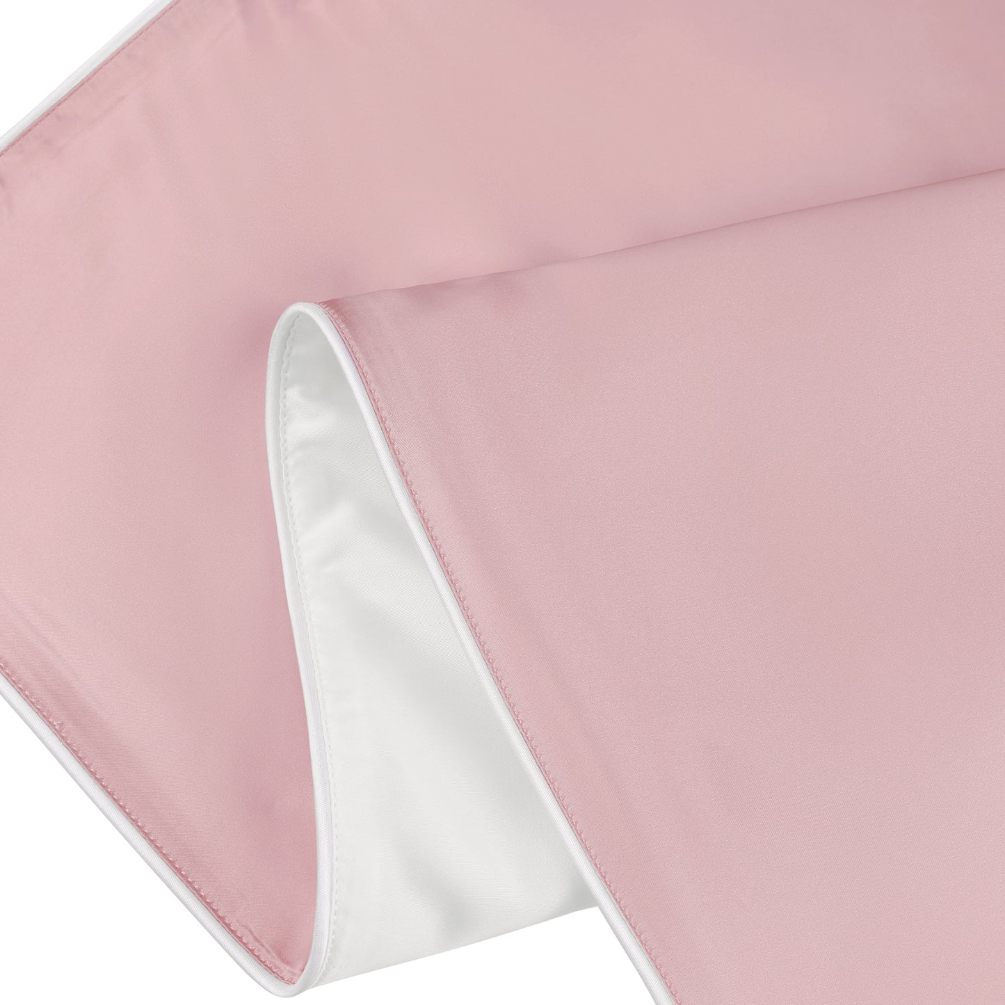 Silk Pillowcase for Hair and Skin Standard Set of 1 Soft and Smooth with Envelope Closure