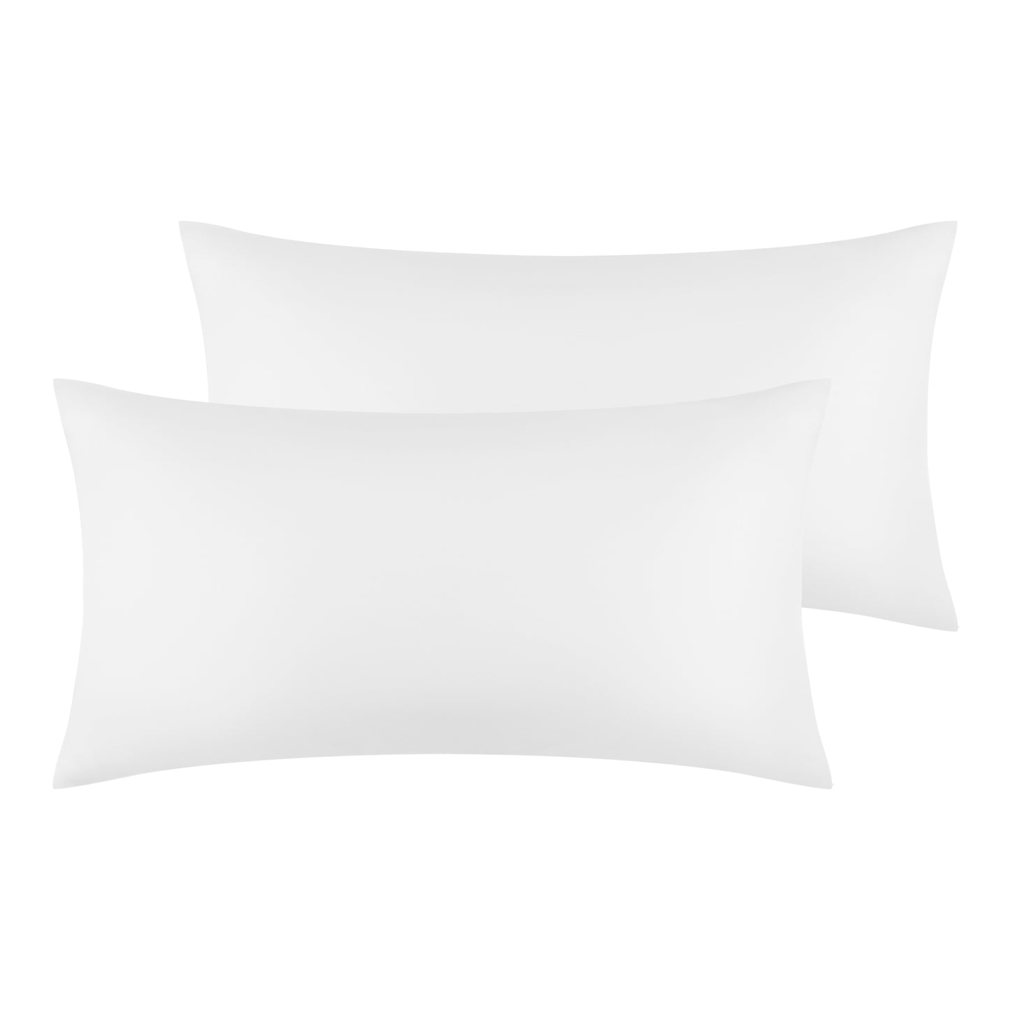 Cooling Pillowcase Set of 2 with Envelope Closure, Easy Care Pillow Cases for Friends Standard