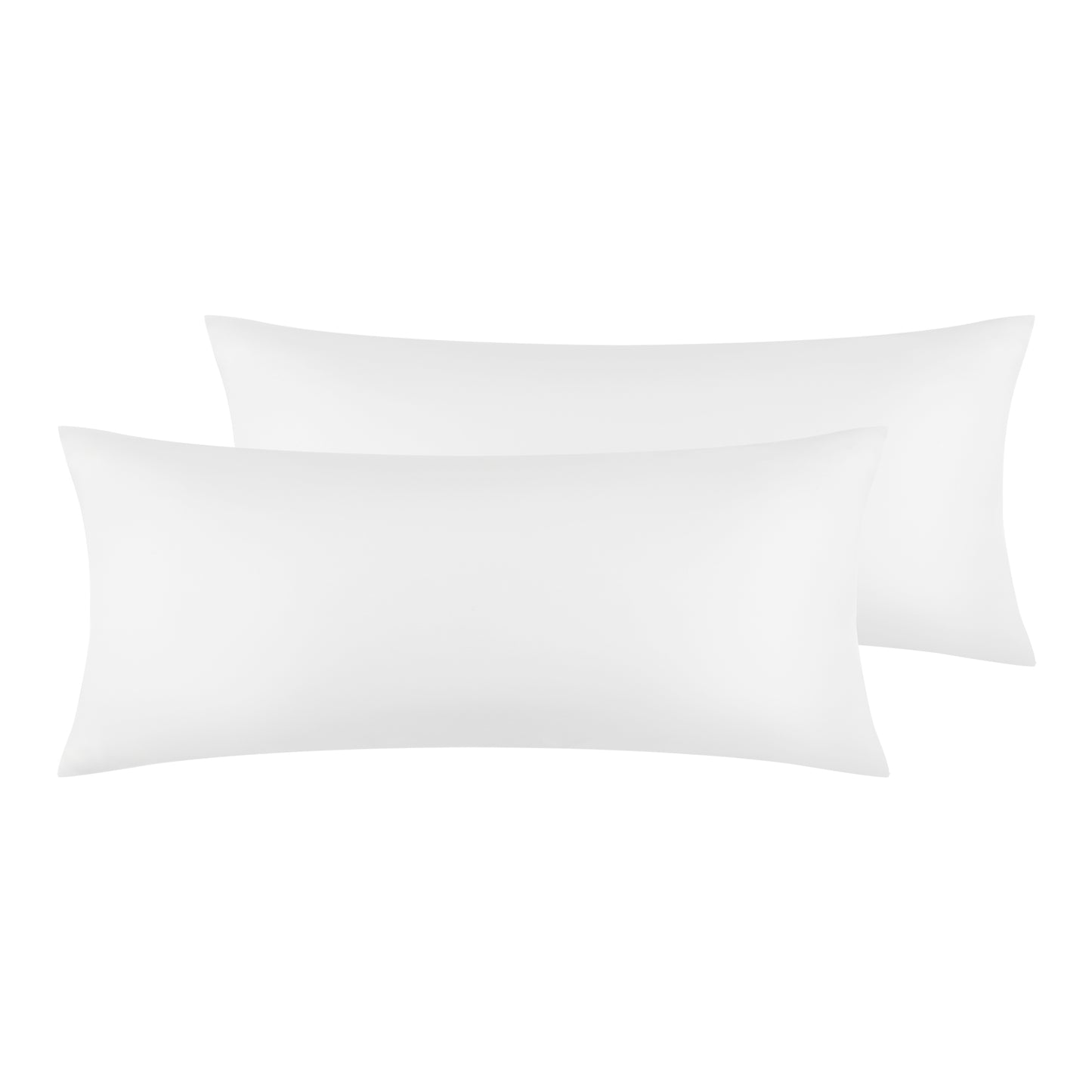 Cooling Pillowcase Set of 2 with Envelope Closure, Easy Care Pillow Cases for Friends Standard