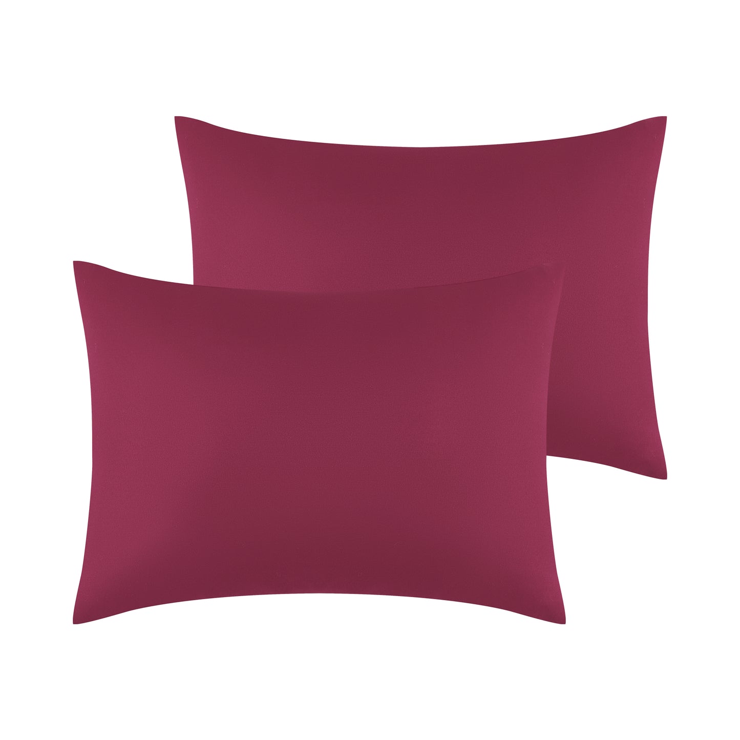 Cooling Pillowcase Set of 2 with Envelope Closure, Easy Care Pillow Cases for Friends Standard