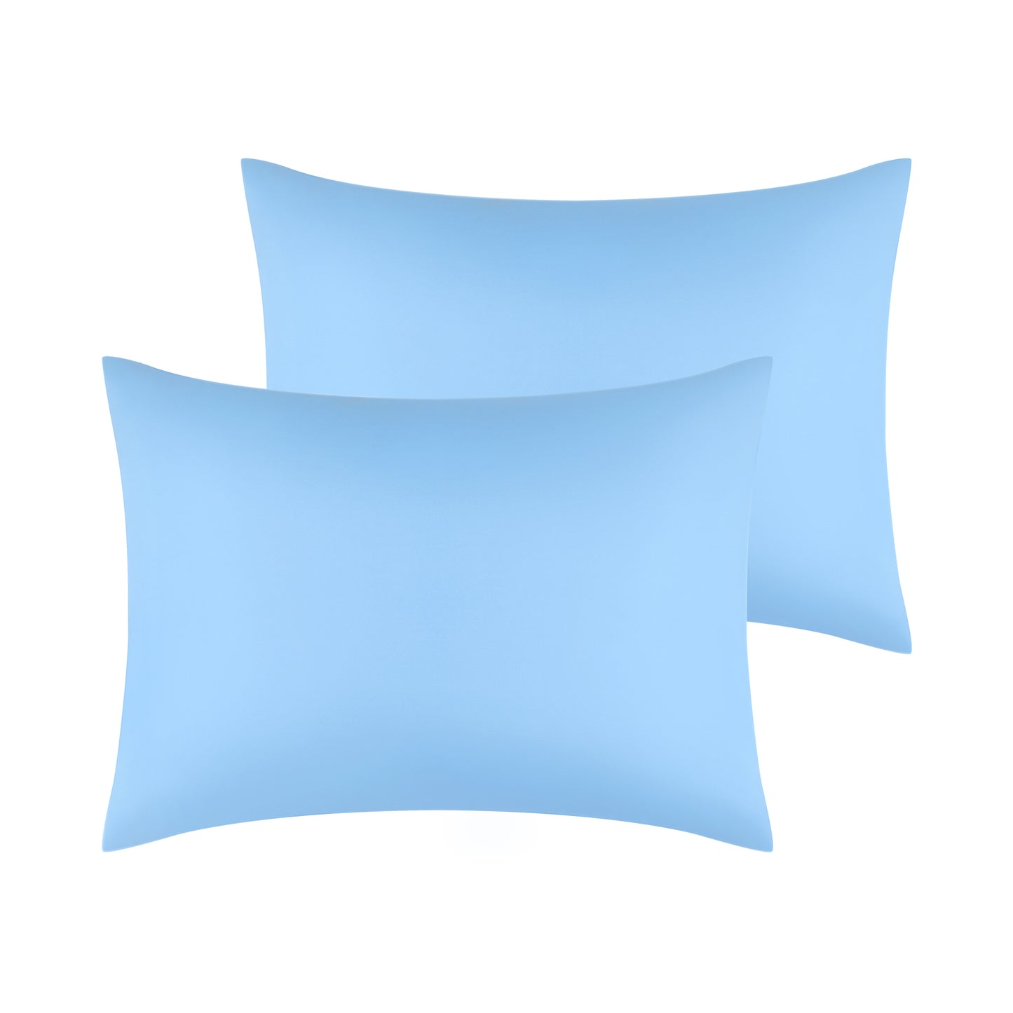 Cooling Pillowcase Set of 2 with Envelope Closure, Easy Care Pillow Cases for Friends Standard