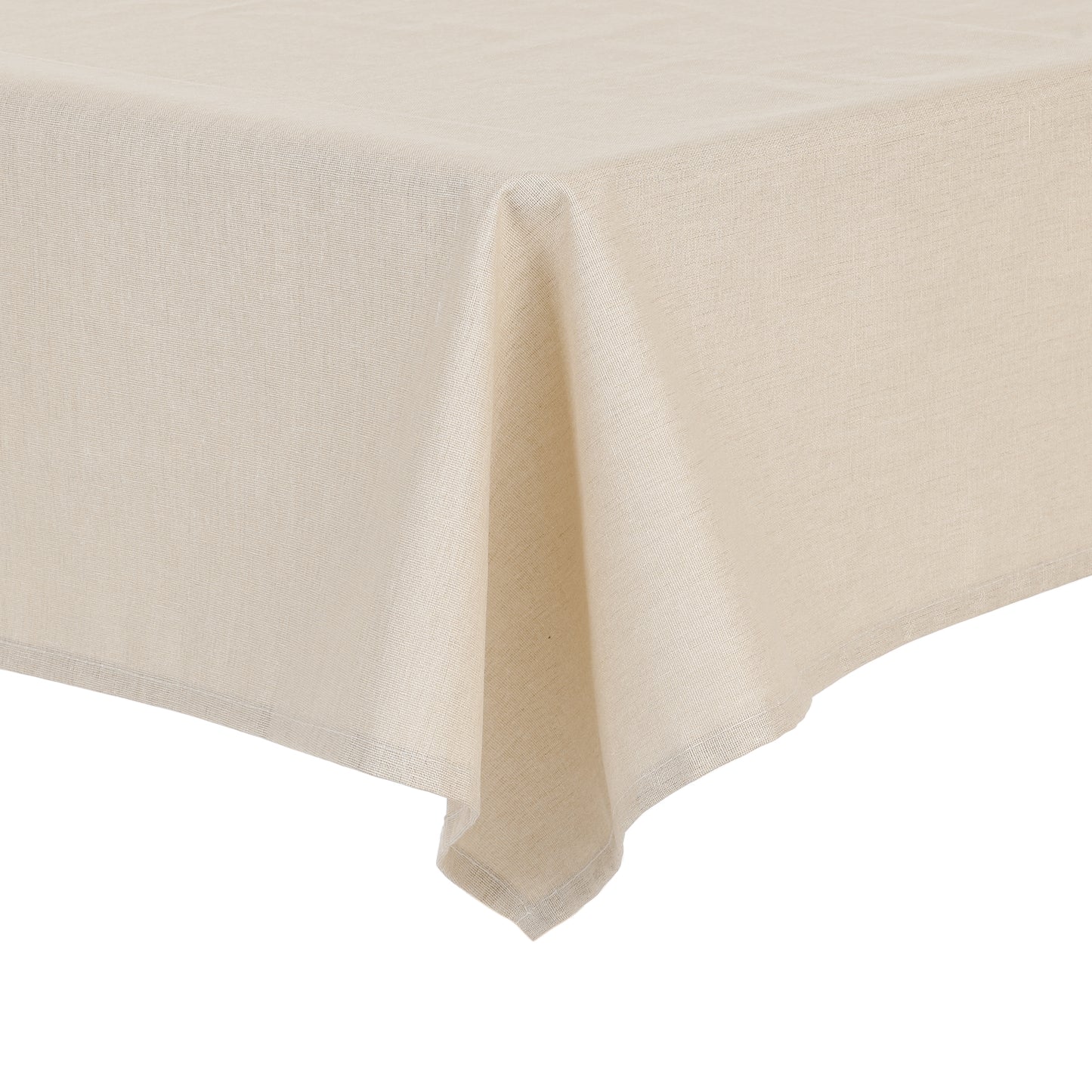 1 Pack Rectangle Tablecloth, Wrinkle Resistant Washable Linen Table Cover