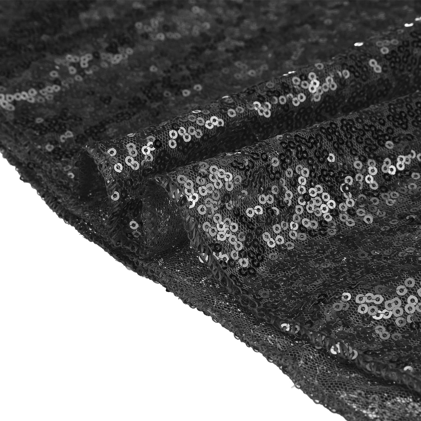 1 Pack Rectangle Tablecloths, Polyester Sequin Table Cover