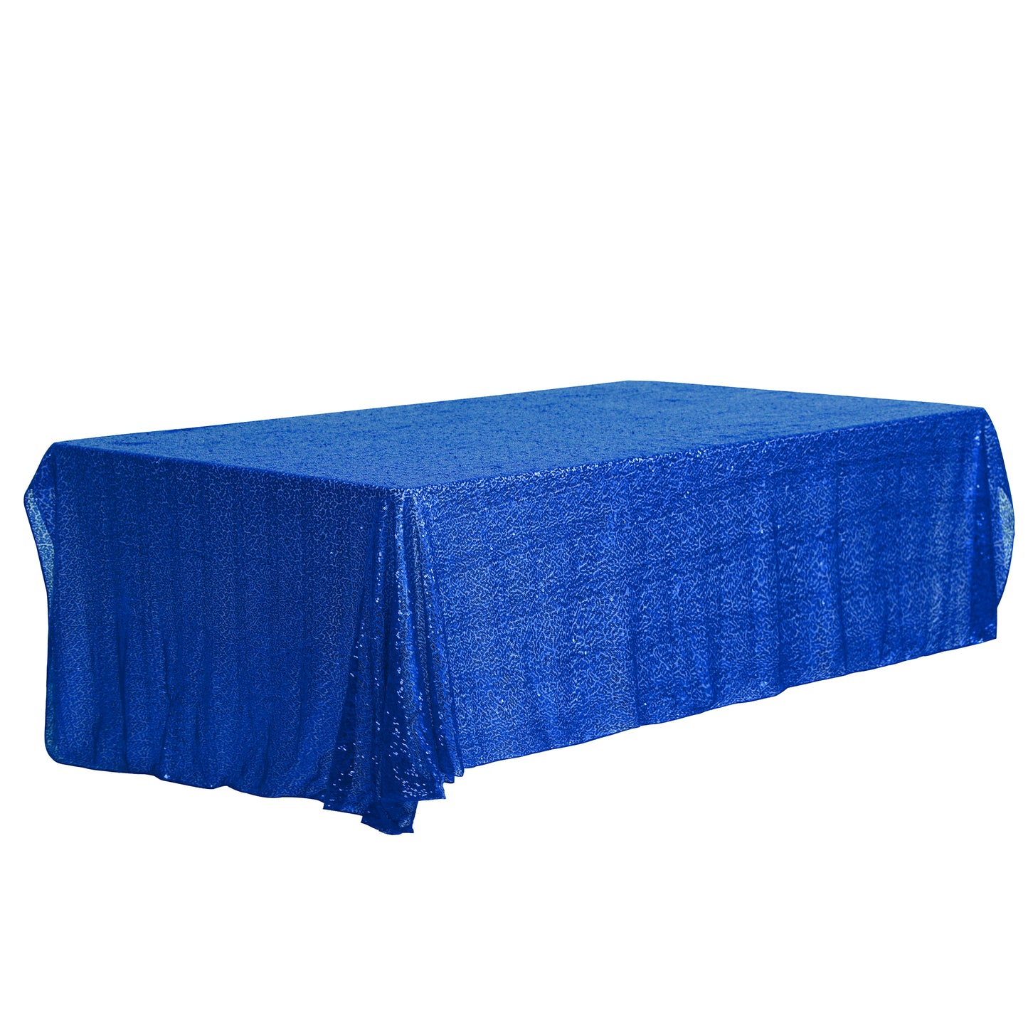 1 Pack Rectangle Tablecloths, Polyester Sequin Table Cover