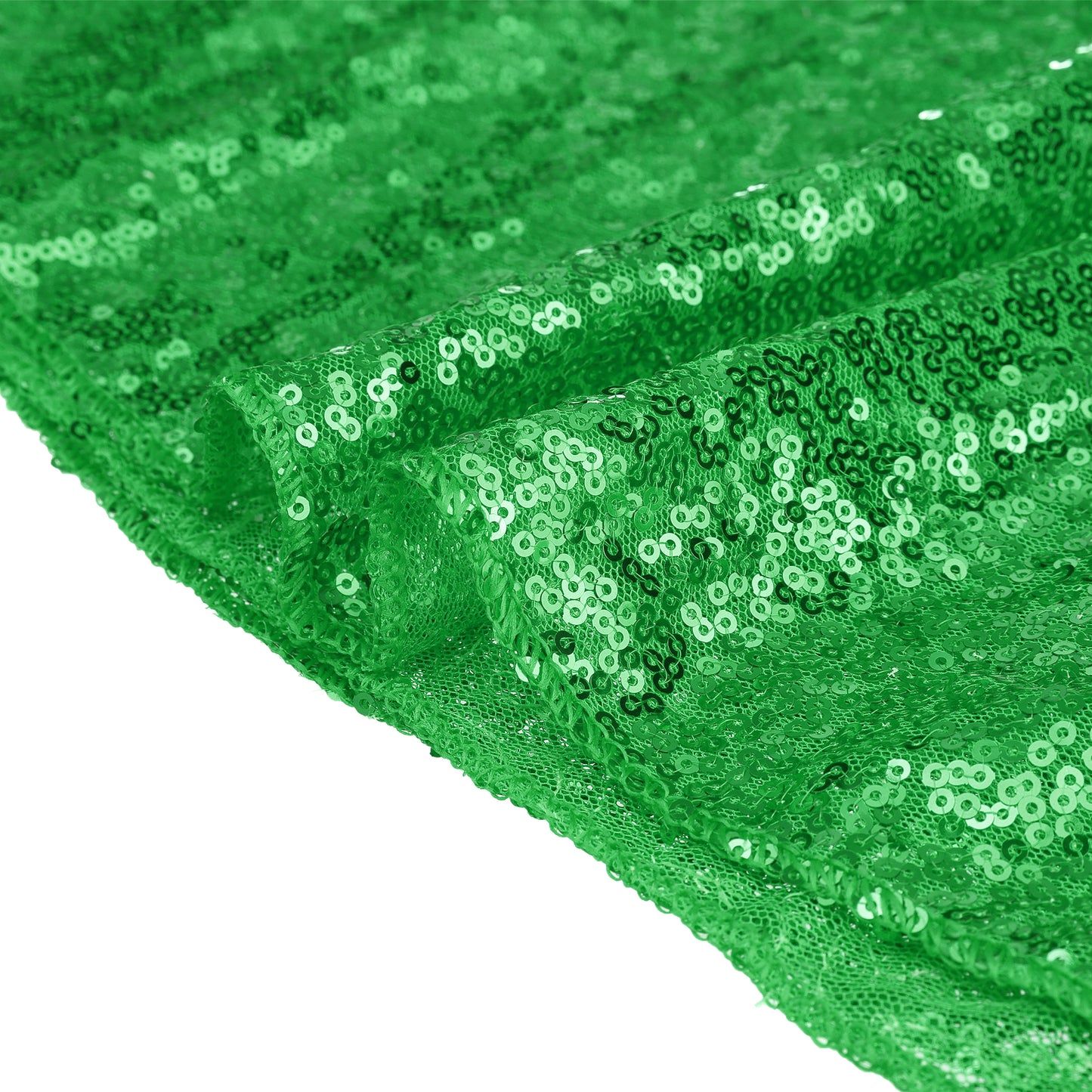 1 paquete de manteles rectangulares de poliéster con lentejuelas.
