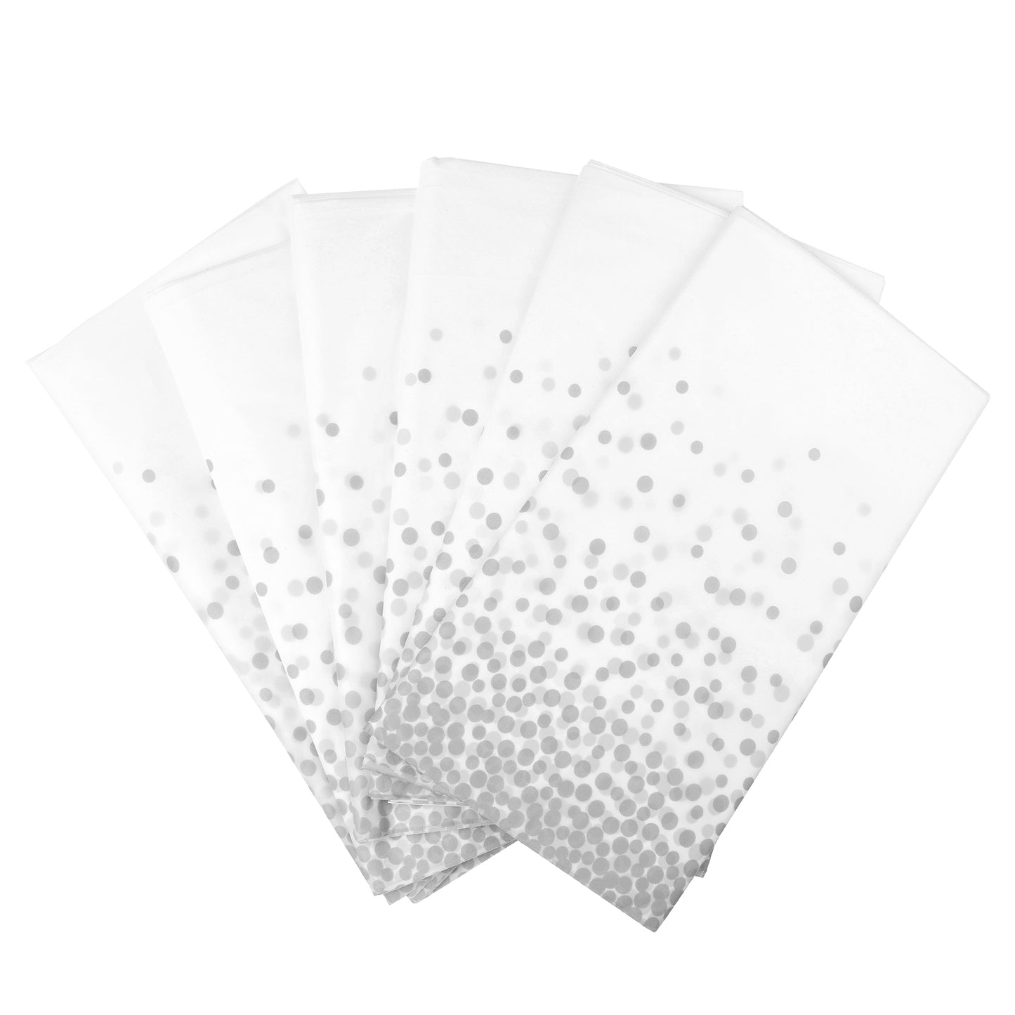 6 Pack Tablecloth, Disposable Plastic Rectangle Table Cover