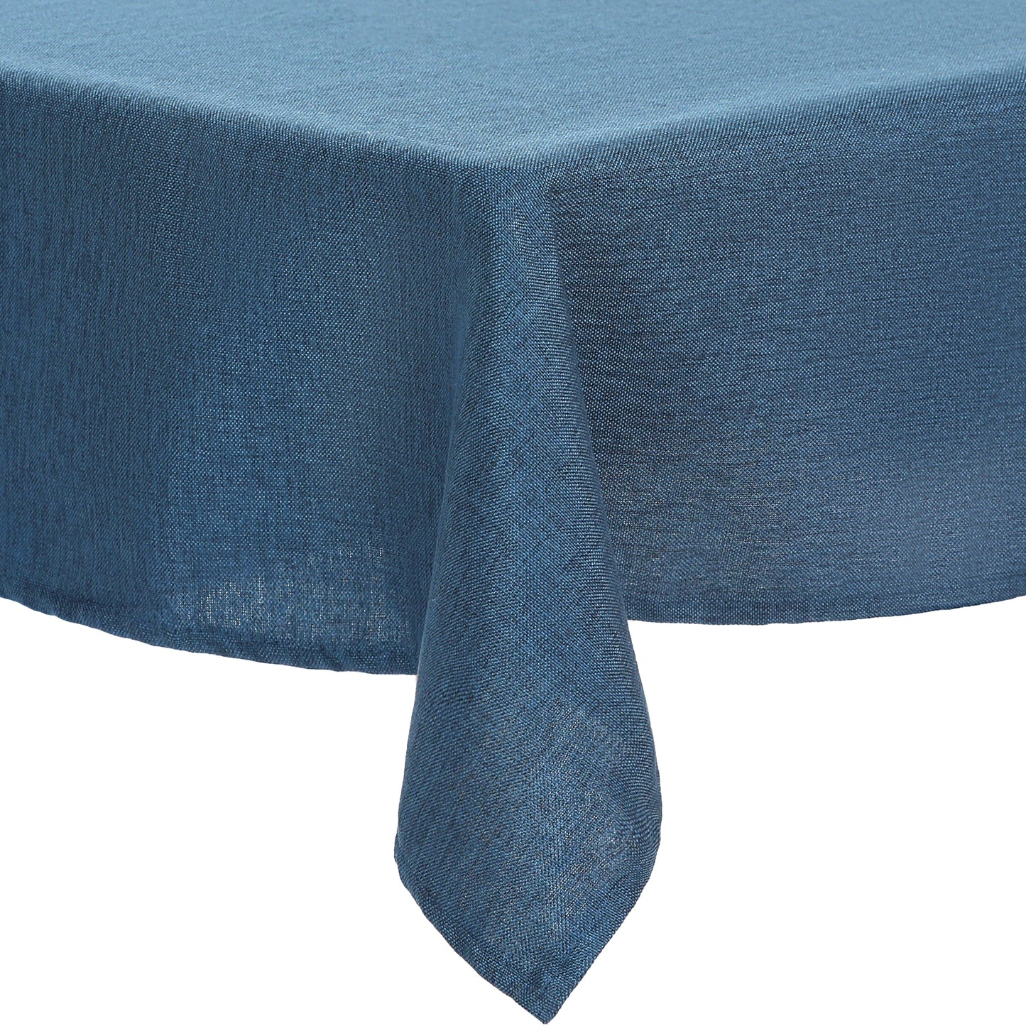Mantel rectangular de lino y algodón, impermeable, antiderrames y antiarrugas, paquete de 1