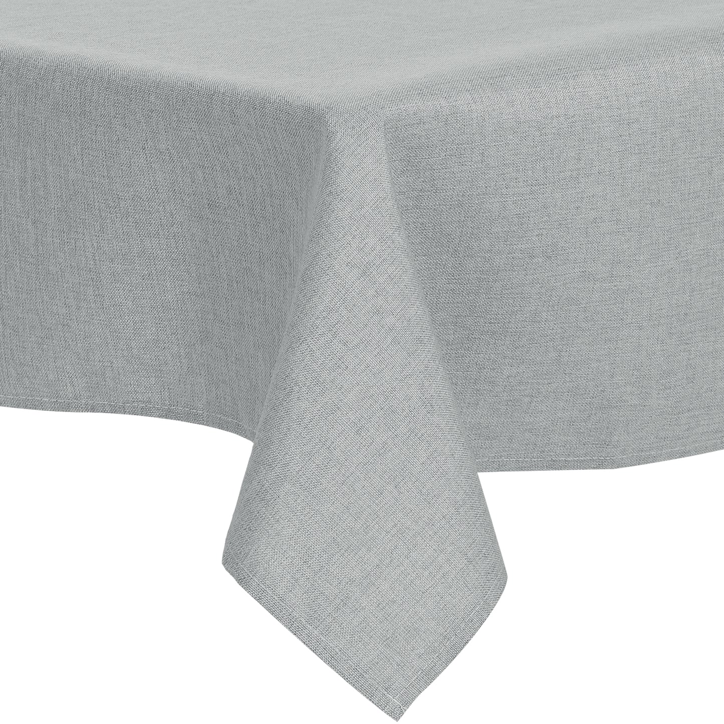 1 Pack Rectangle Tablecloth, Cotton Linen Waterproof Spillproof Wrinkle Free Table Cover