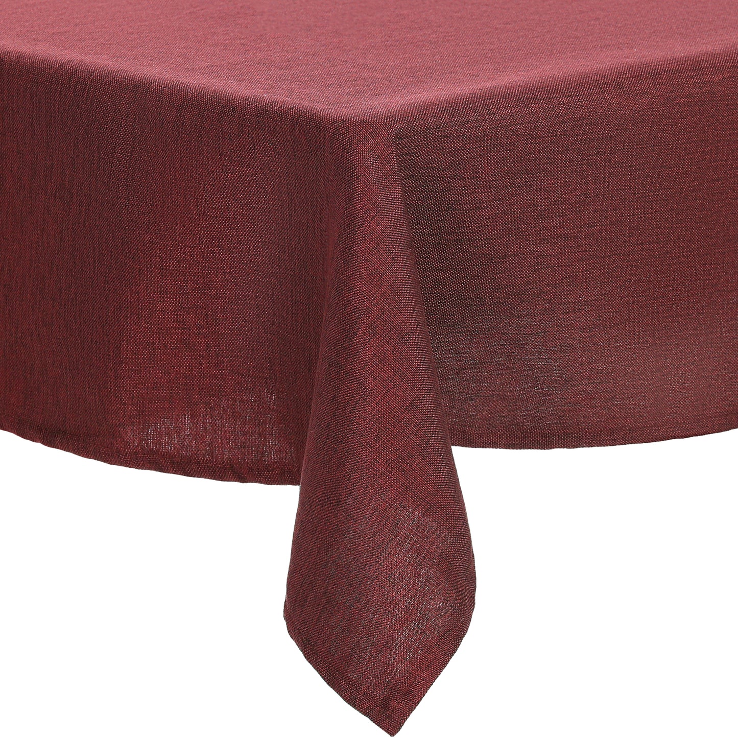 1 Pack Rectangle Tablecloth, Cotton Linen Waterproof Spillproof Wrinkle Free Table Cover