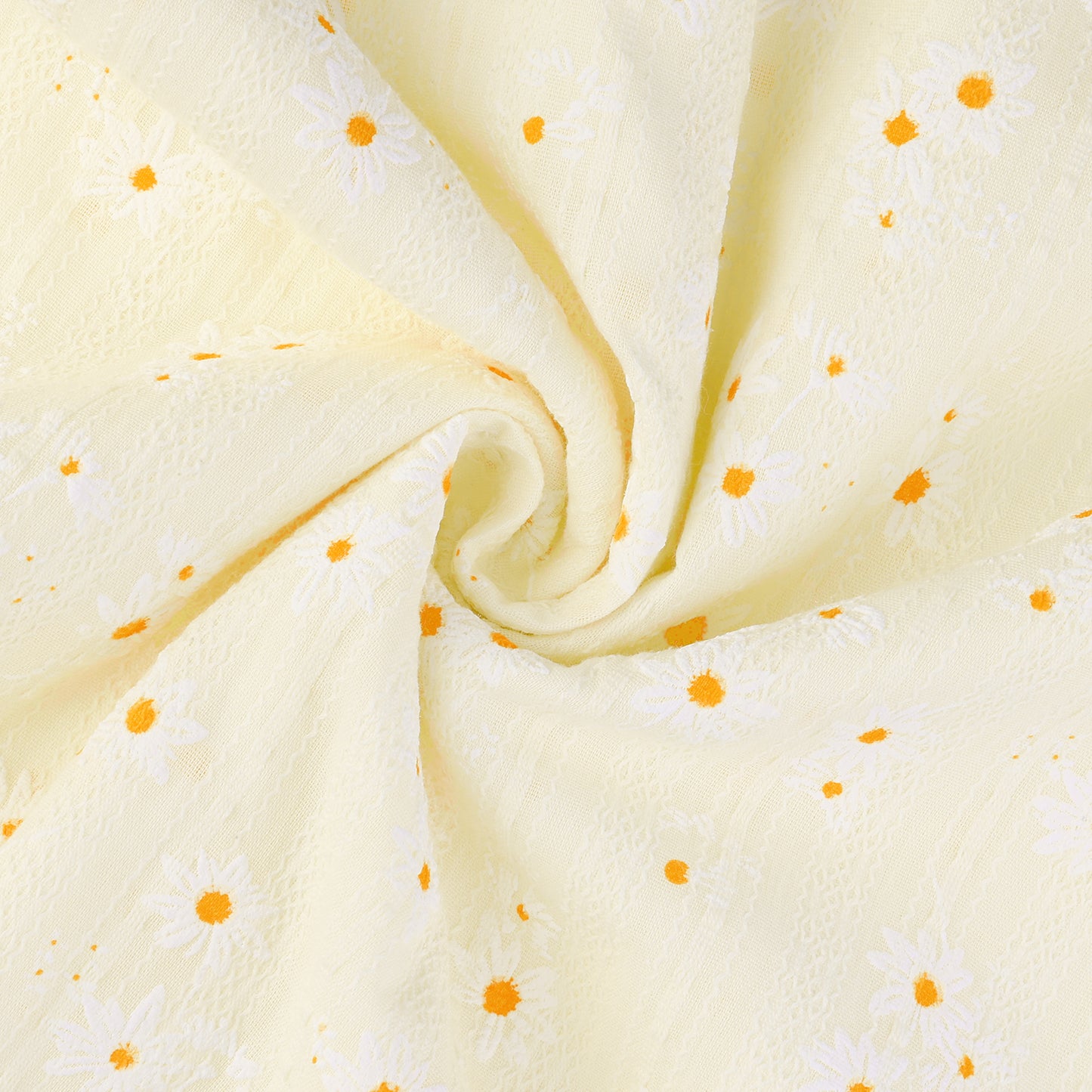 1 Pack Rectangle Tablecloth, Cotton Yellow Table Cover