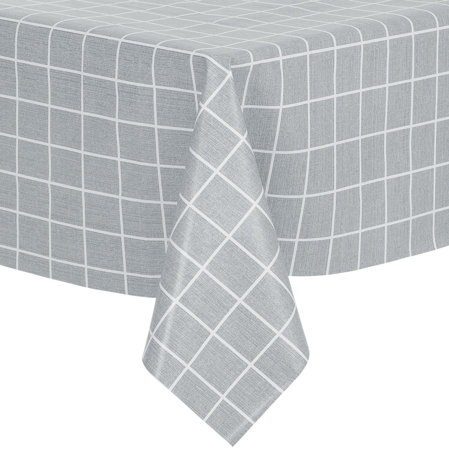 Mantel rectangular de PVC resistente a las arrugas e impermeable (1 unidad)