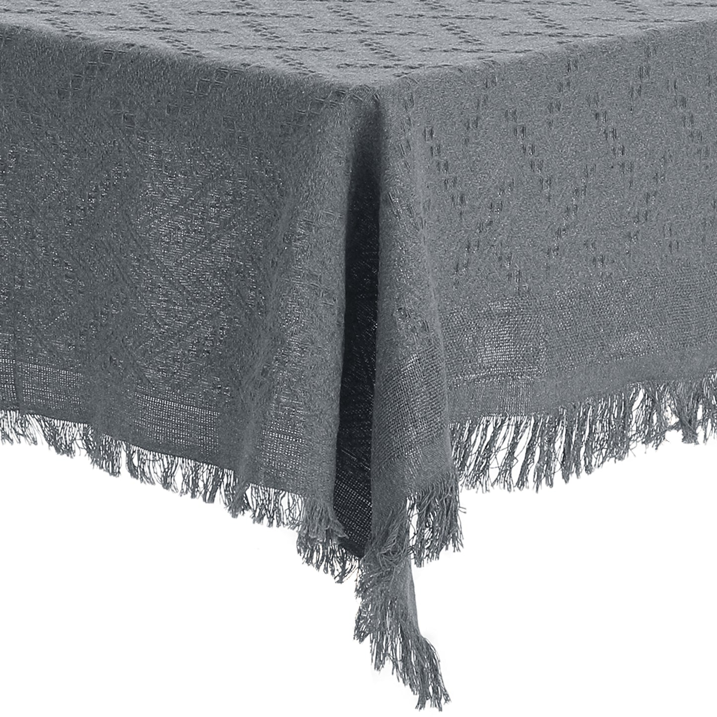 1 Pack Rectangle Tablecloth, Cotton Linen Table Cover