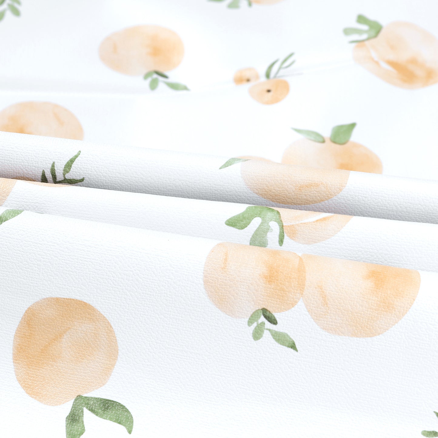 1 Pack Rectangle PVC Tablecloth, Floral Waterproof Table Cover