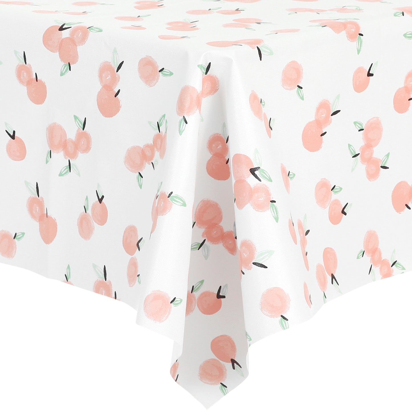 Mantel rectangular de PVC, impermeable, con diseño floral, 1 unidad