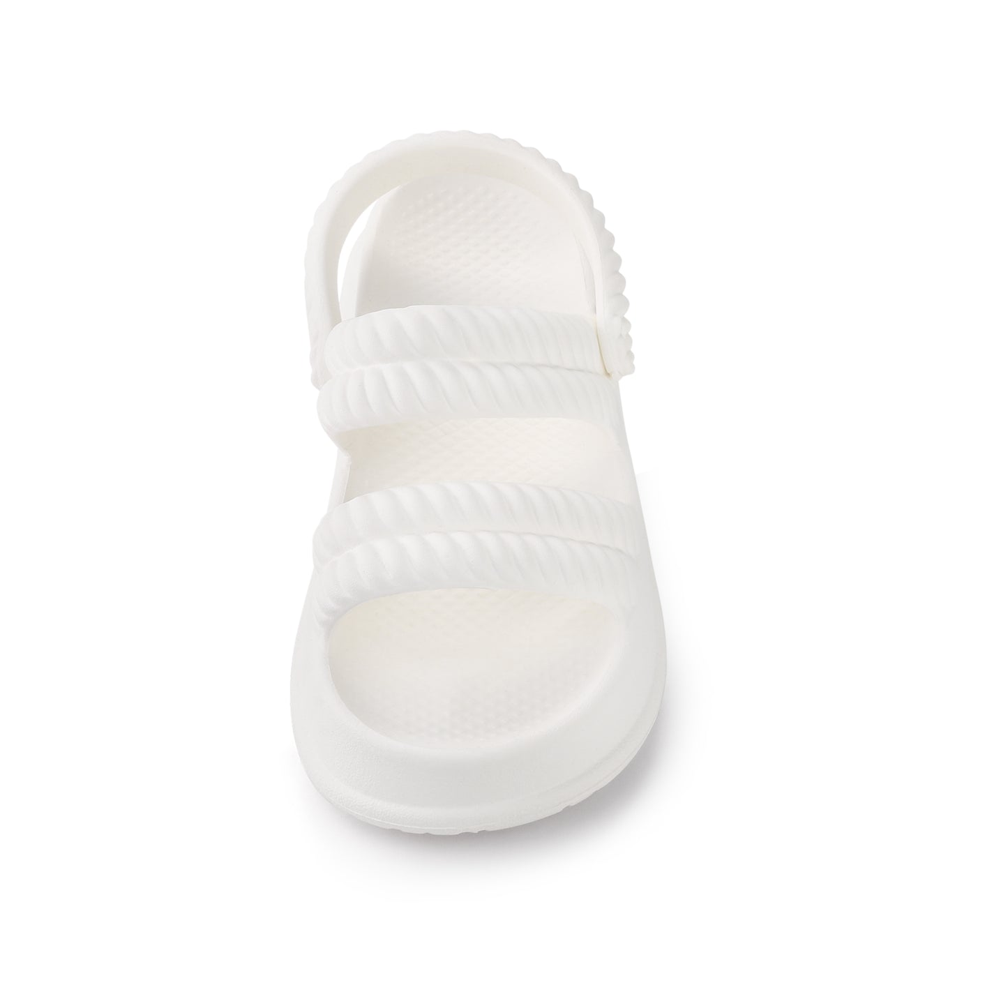 Women's Cloud Slides Sandals Pillow Two-Way Wear Shower Slingback Flat Sandals