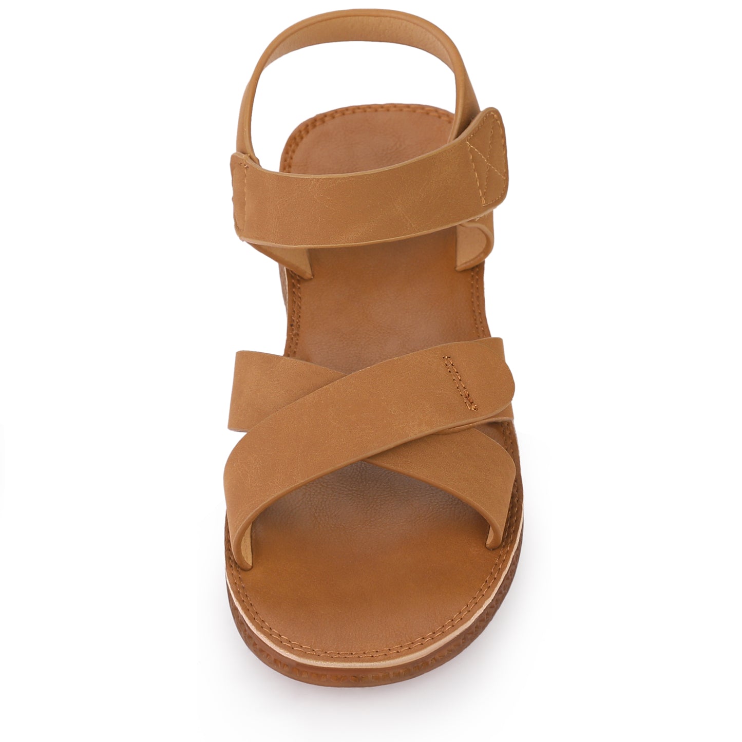 Women's Fisherman Crisscross Straps Open Toe Ankle Strap Flat Sandals