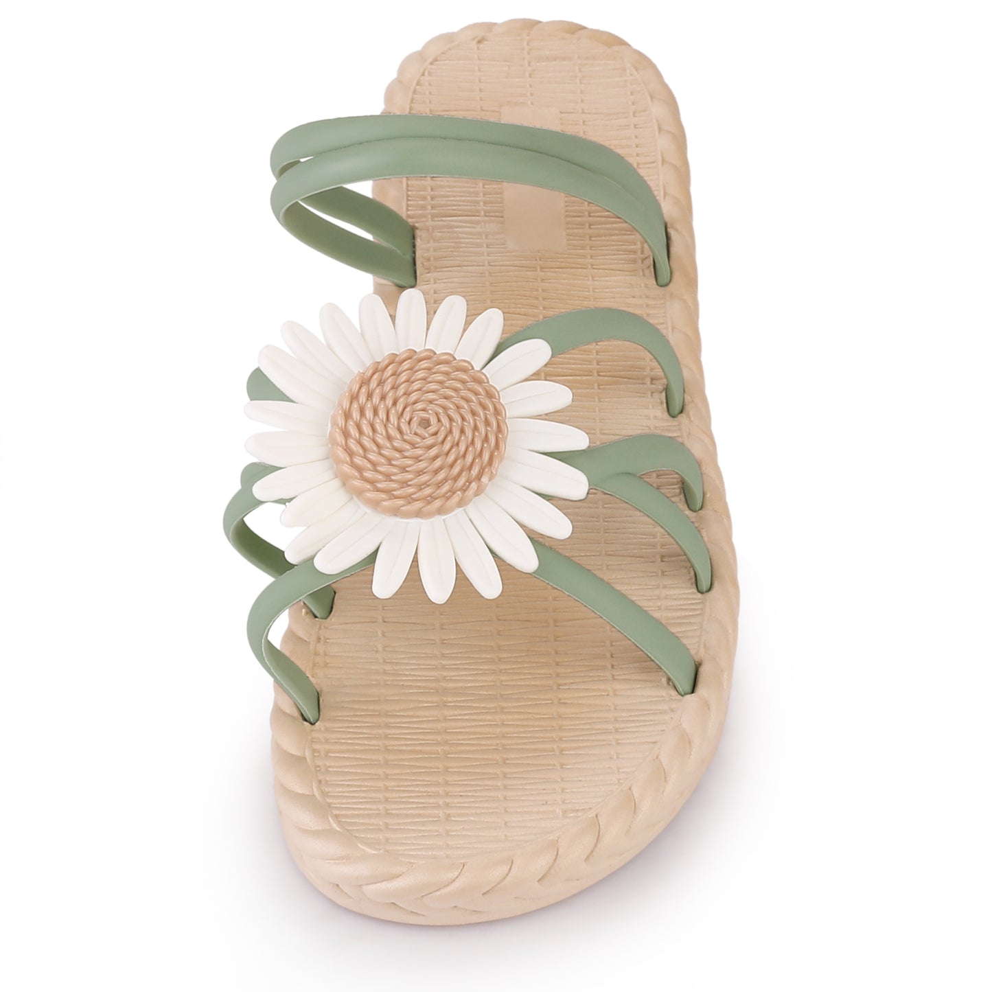 Women's Espadrille Floral Beach Sandals Slip On Slides Sandals