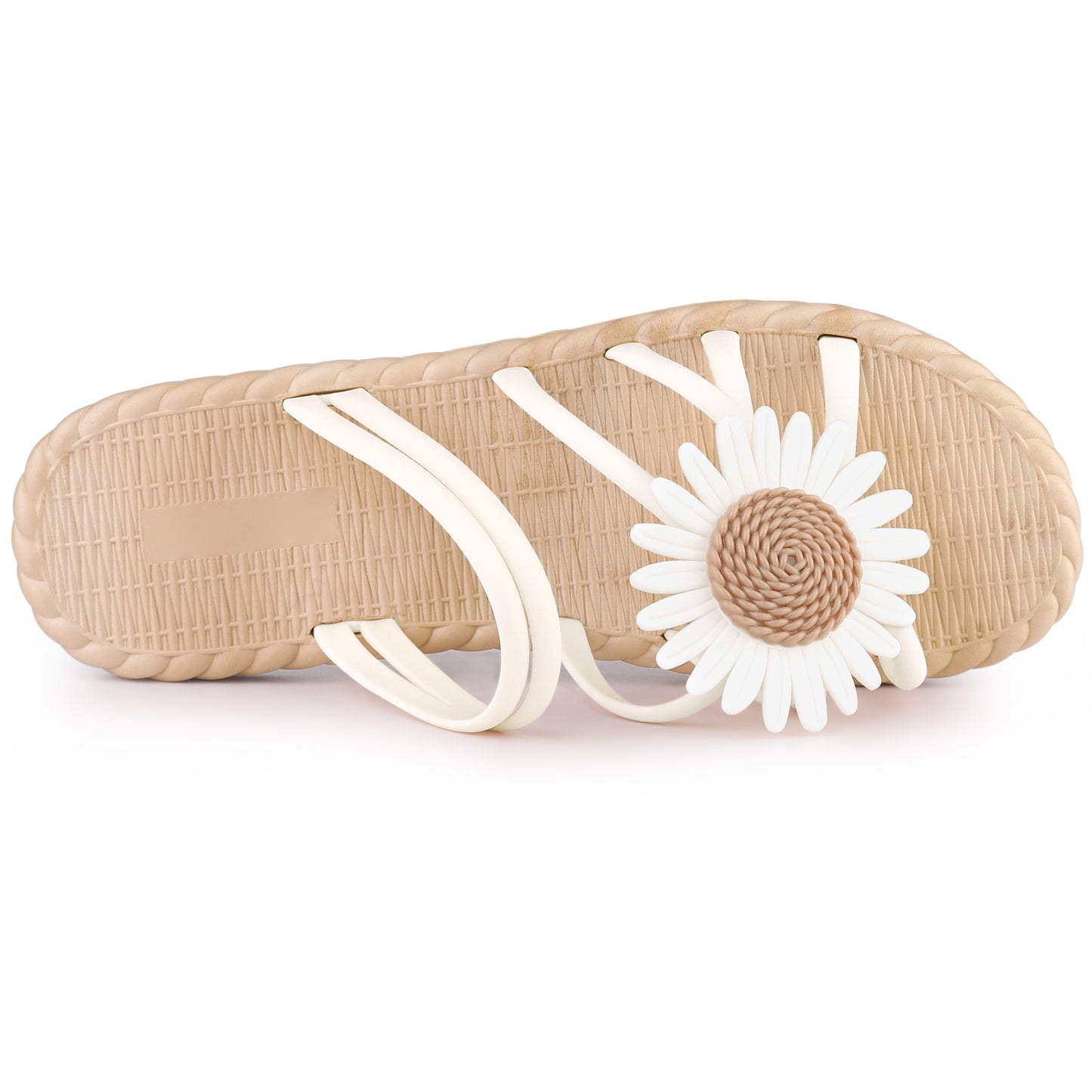 Women's Espadrille Floral Beach Sandals Slip On Slides Sandals