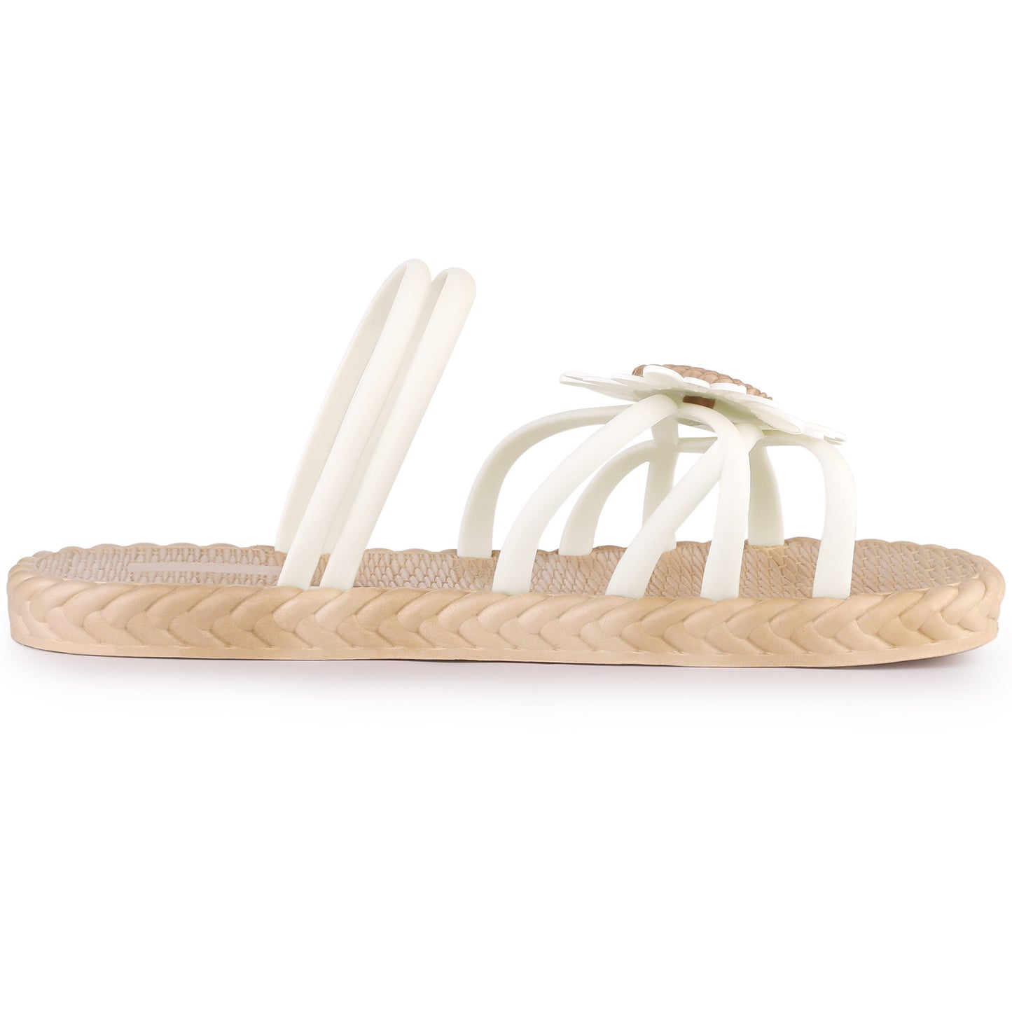 Women's Espadrille Floral Beach Sandals Slip On Slides Sandals