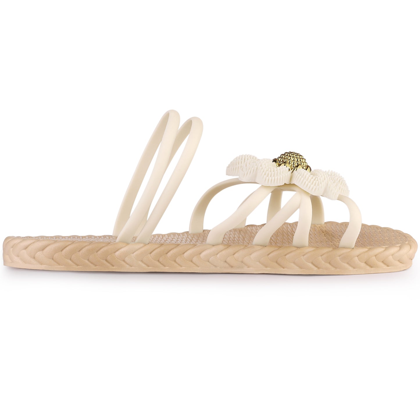 Women's Espadrille Floral Beach Sandals Slip On Slides Sandals