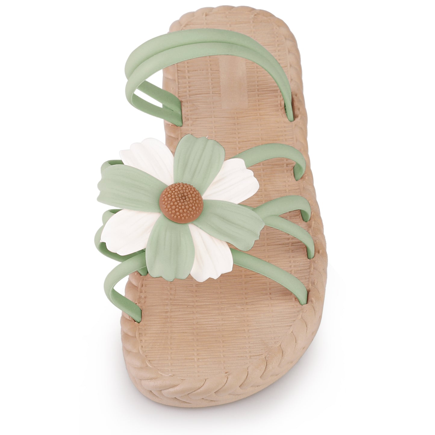 Women's Espadrille Floral Beach Sandals Slip On Slides Sandals