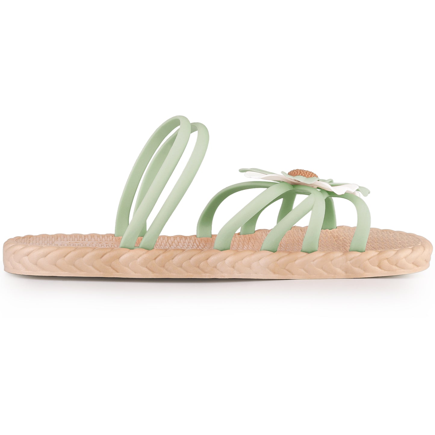 Women's Espadrille Floral Beach Sandals Slip On Slides Sandals